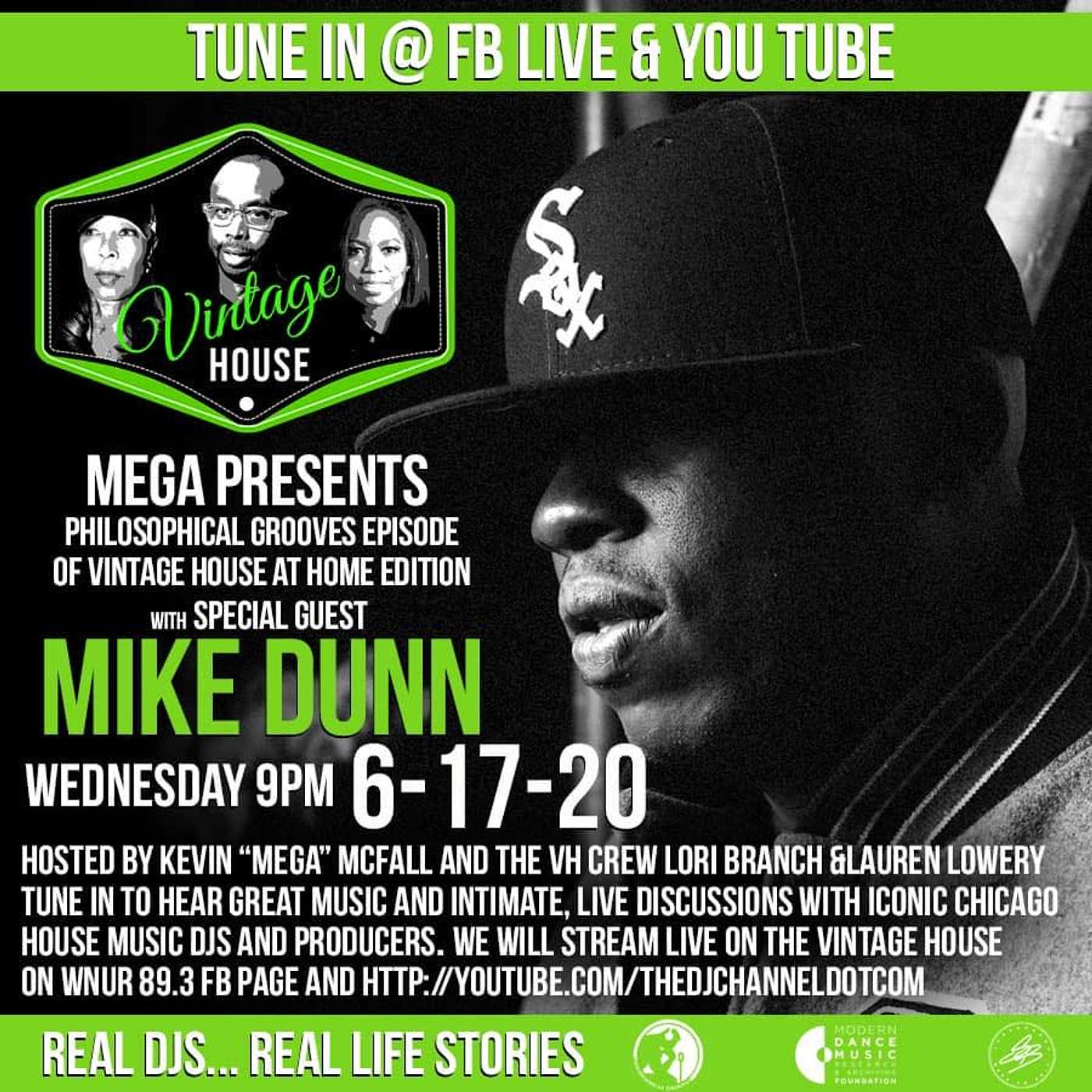 The VINTAGE HOUSE Show Podcast On Air & On-Line | Business, Culture, History of House Music