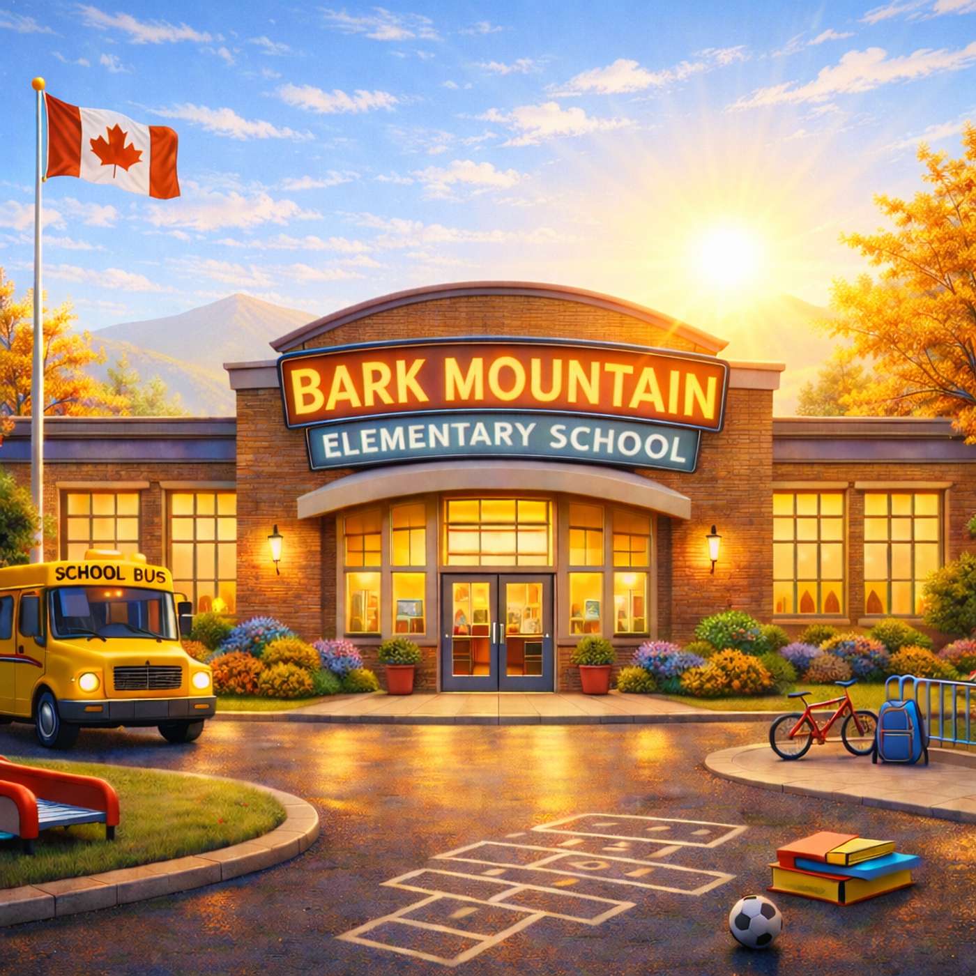 The School Fire -Tales from Bark Mountain