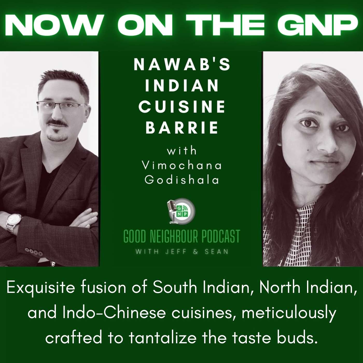Vimochana Godishala of Nawabs Indian cuisine episode artwork