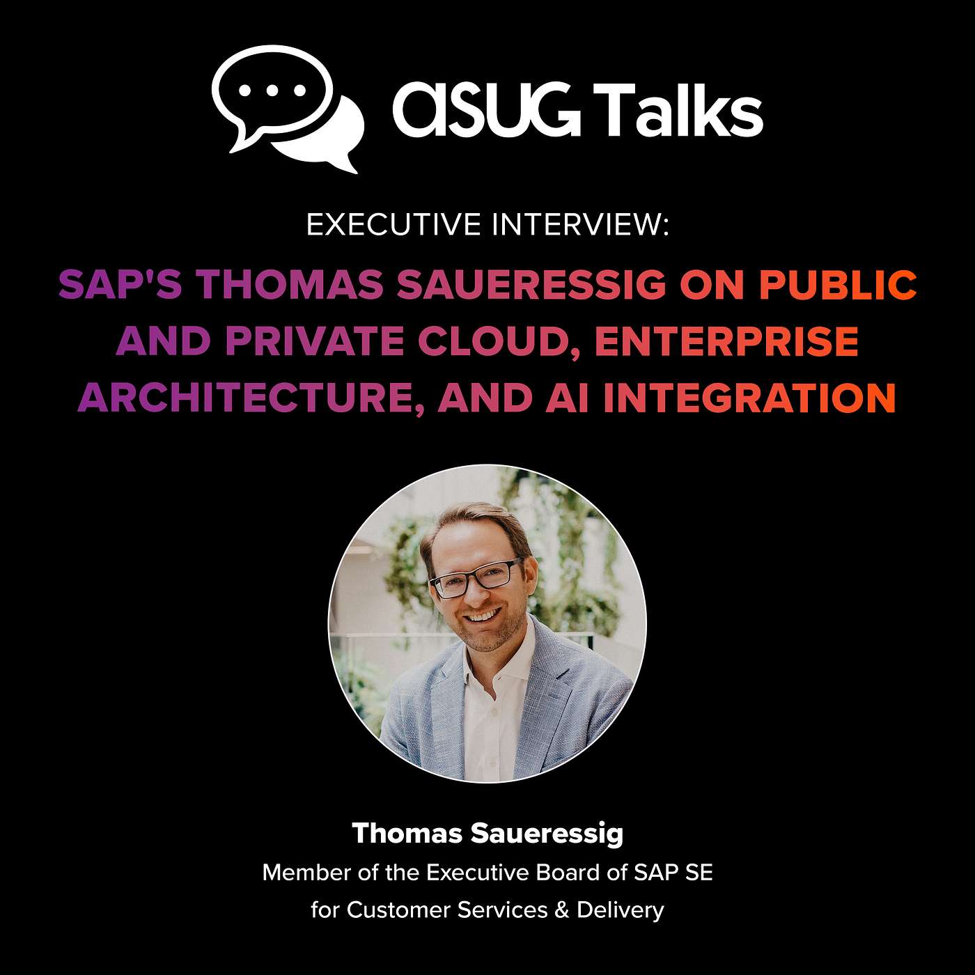 SAP's Thomas Saueressig on Public and Private Cloud, Enterprise Architecture, and AI Integration