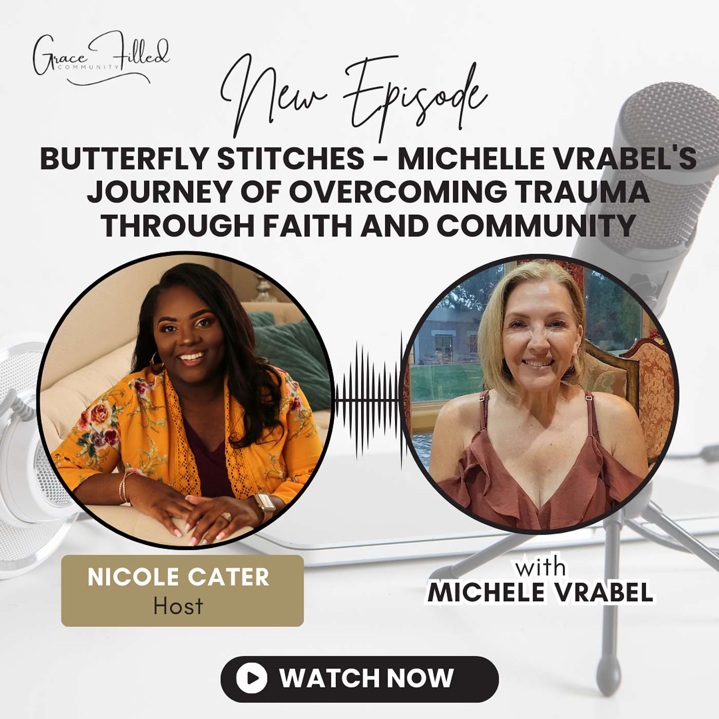 Butterfly Stitches - Michelle Vrabel's Journey of Overcoming Trauma Through Faith and Community
