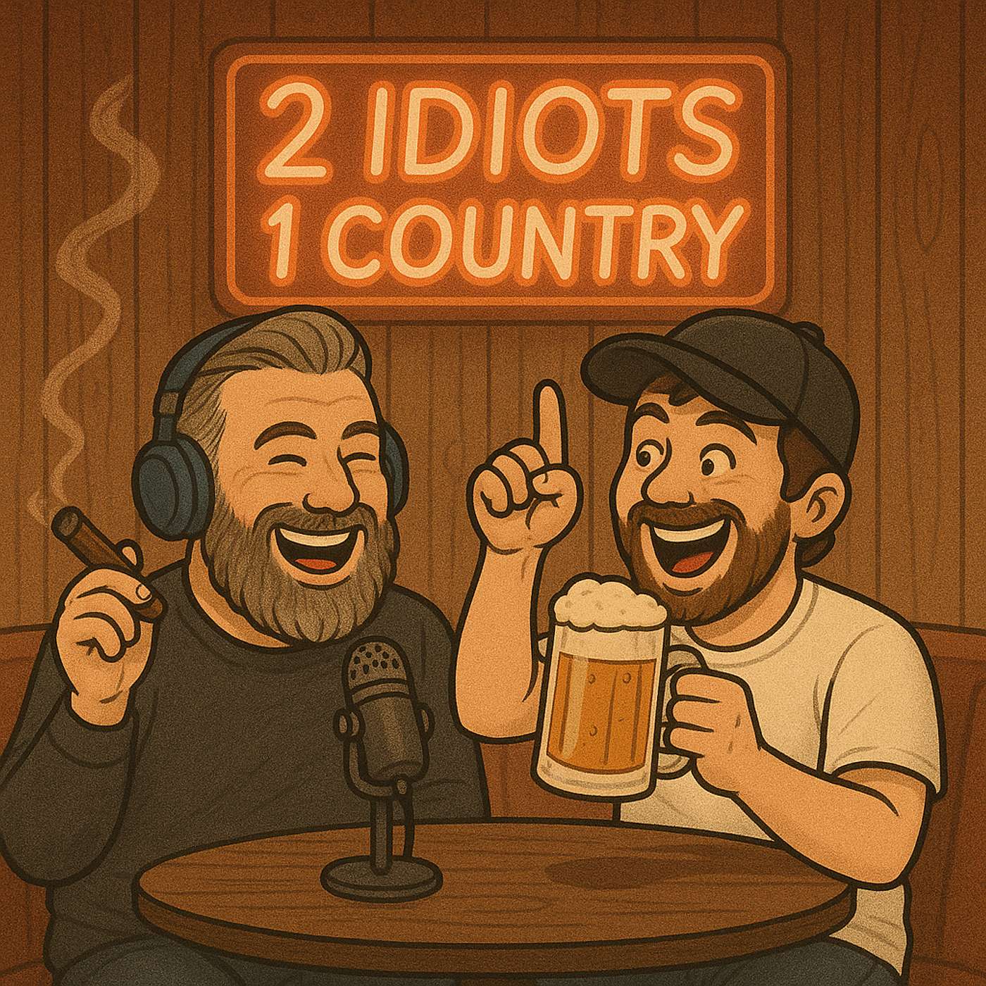 2 Idiots 1 Country cover art
