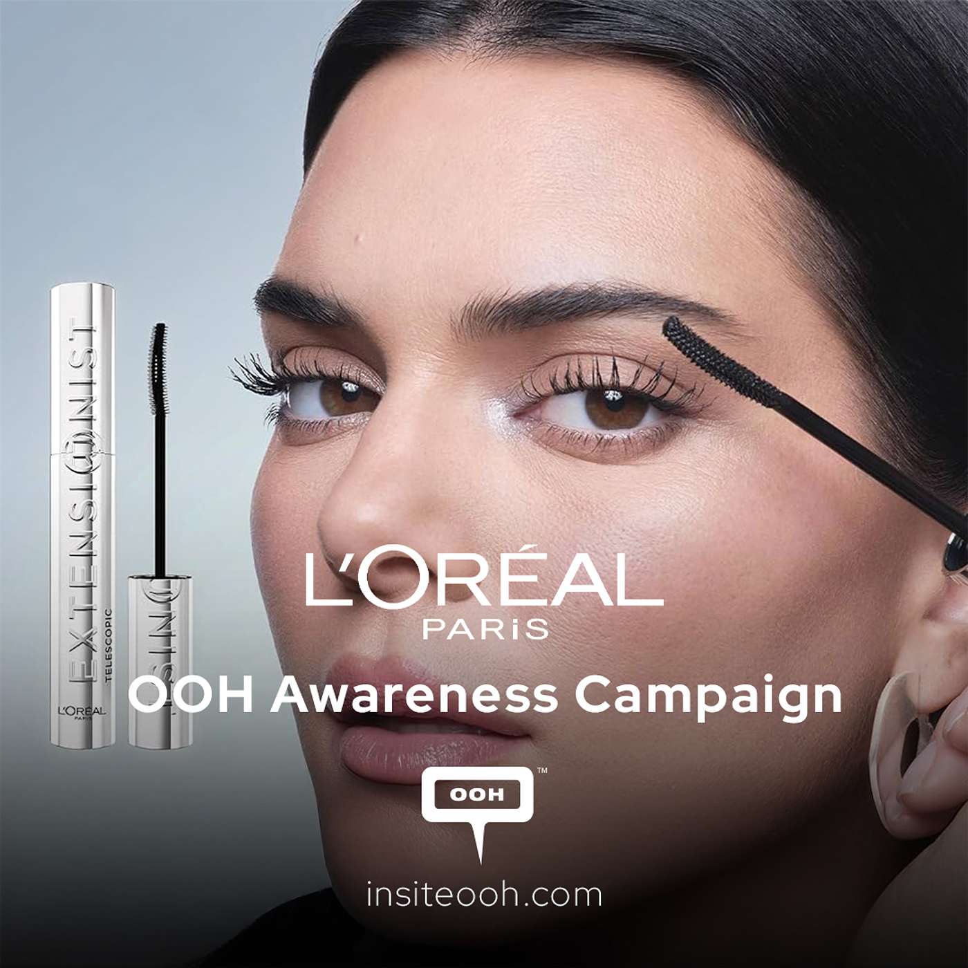 Kendall Jenner Returns to OOH as L'Oréal Paris Turns Lash Length into a Measurable Promise