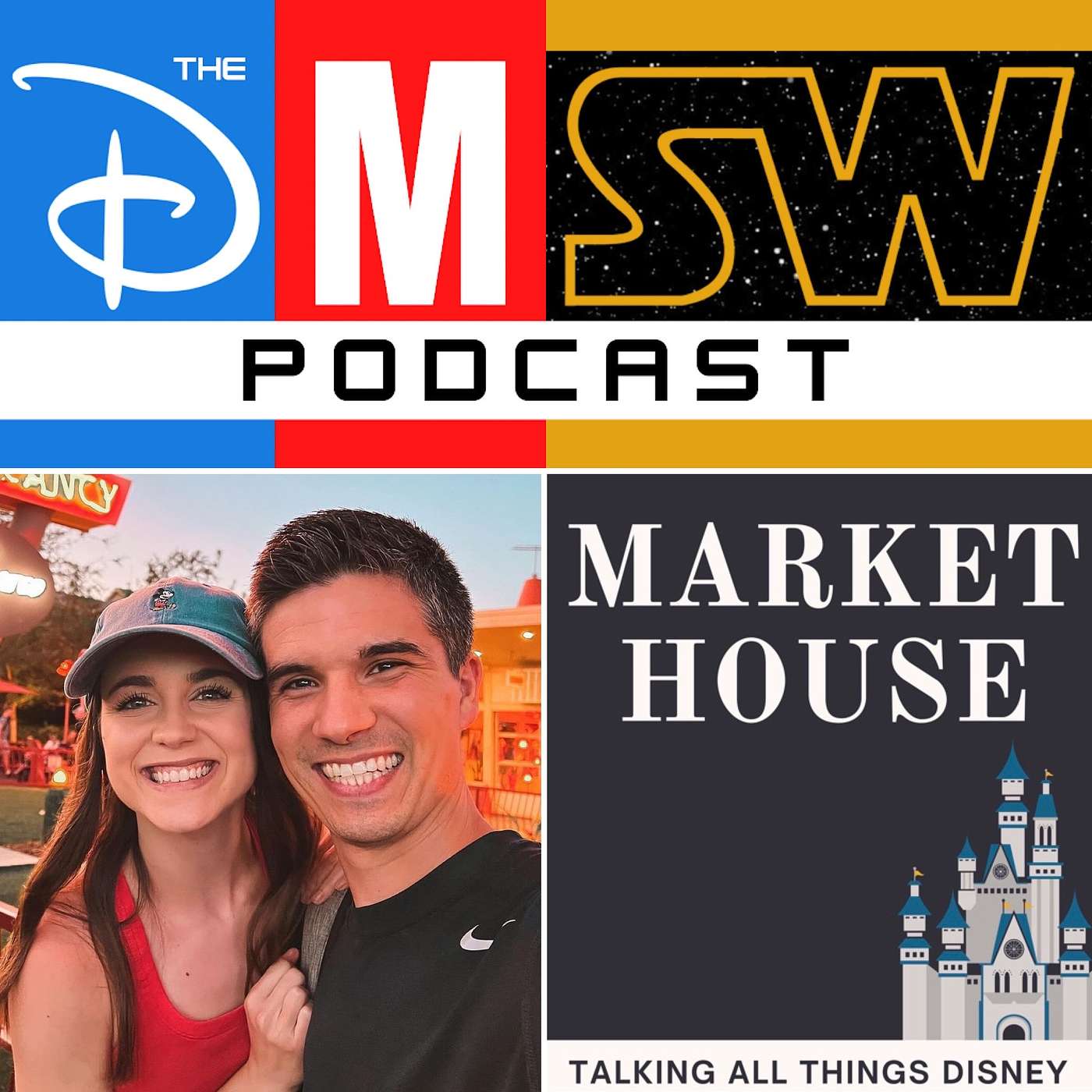 The DMSW Podcast: Talking all things Disney, Marvel, and Star Wars - Ep 95: Road to 100 Series with Caleb and Caitlyn from the Market House Podcast