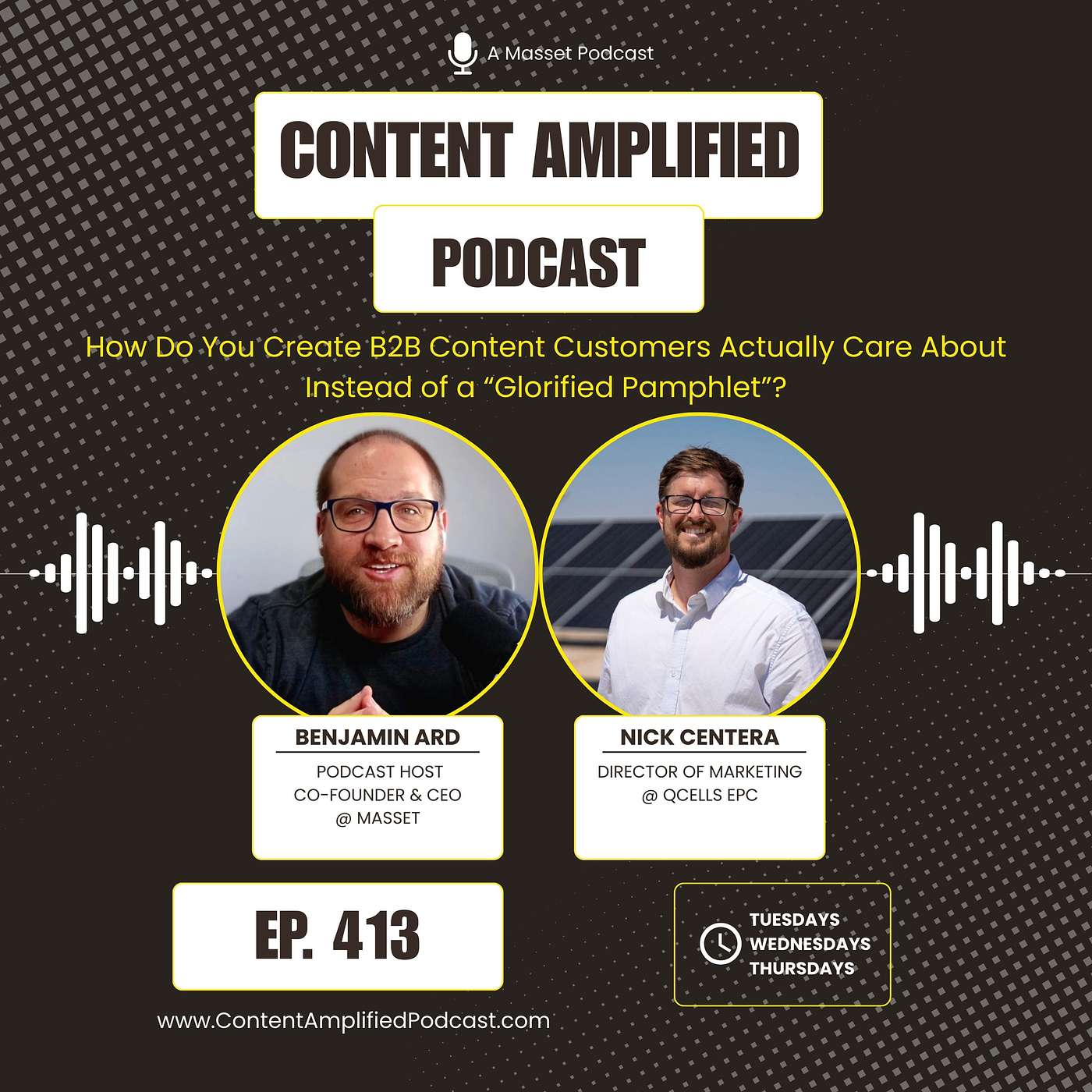 How Do You Create B2B Content Customers Actually Care About Instead of a “Glorified Pamphlet”? episode artwork