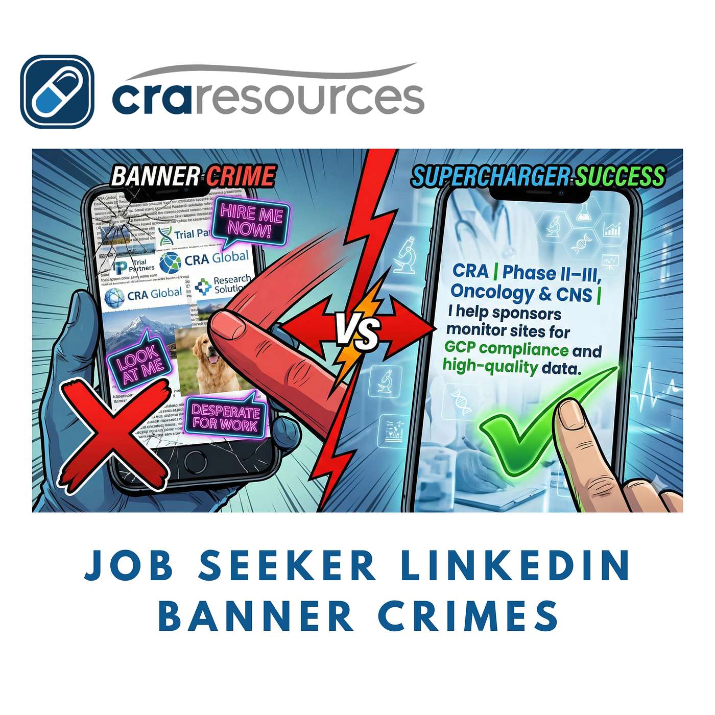 Job Seeker LinkedIn Banner Crimes