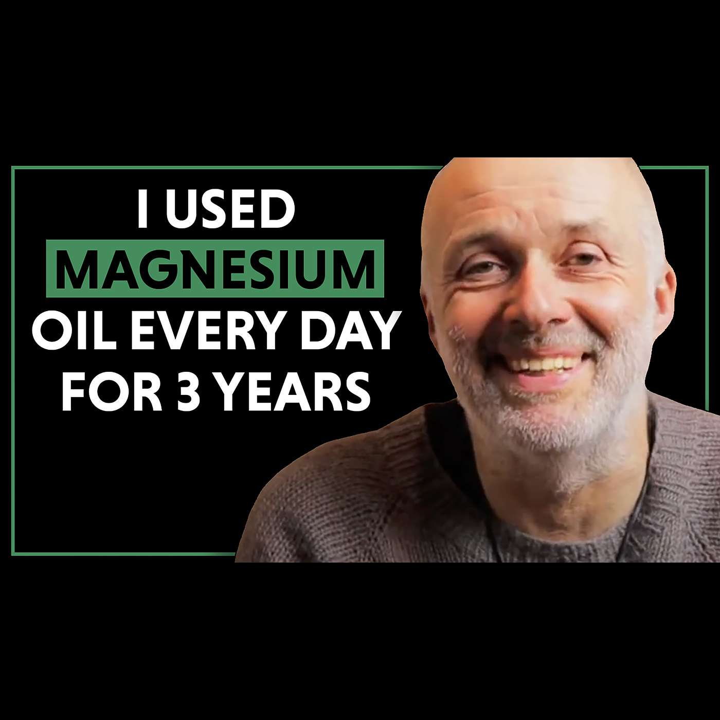 How using magnesium oil every day solved so many health problems for me