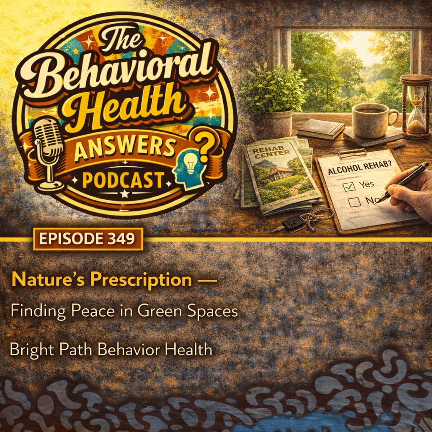 Episode 349: Nature's Prescription - Finding Peace in Green Spaces | Bright Path Behavior Health episode artwork