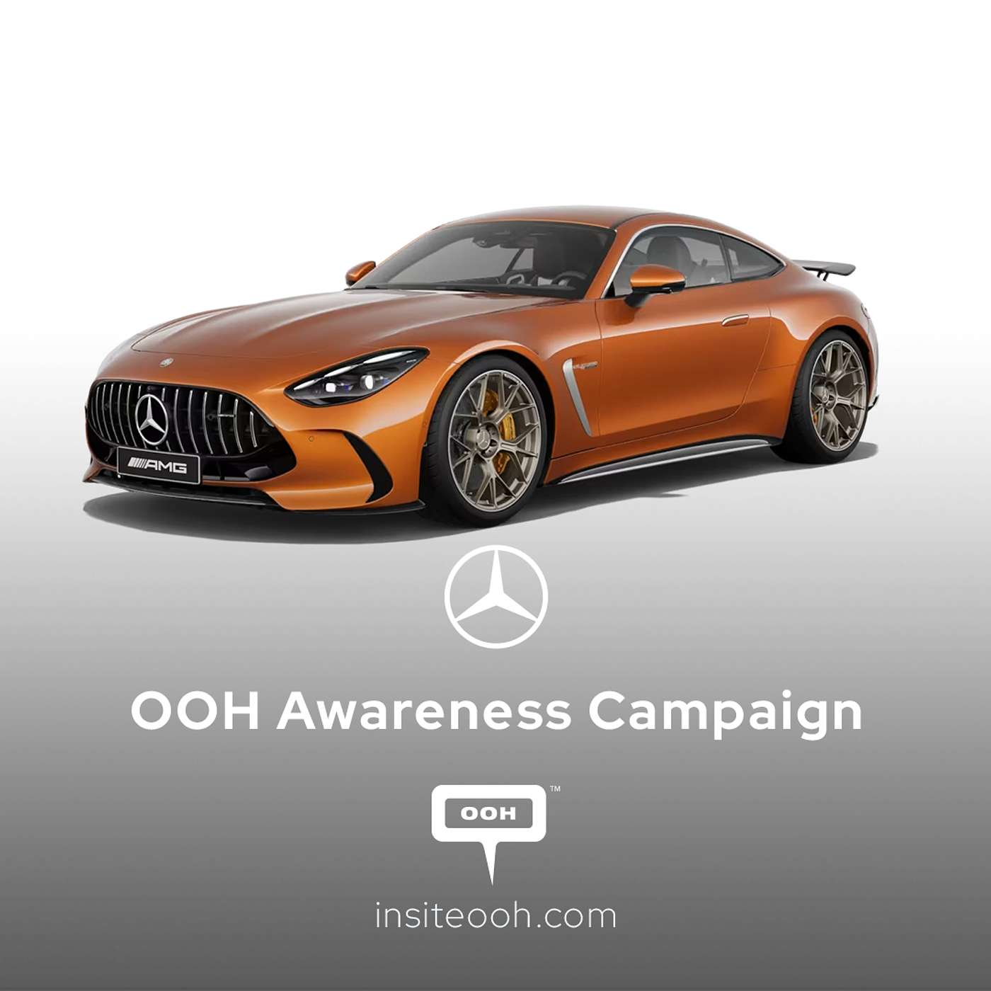 Mercedes-Benz Showcases the 2026 AMG SL-Class with Bold Die-Cut D/OOH Billboards
