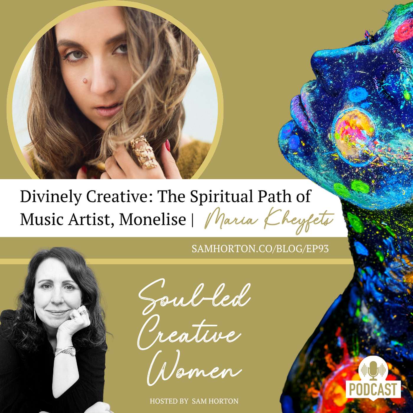 Divinely Creative: The Spiritual Path of Music Artist, Monelise | Maria Kheyfets