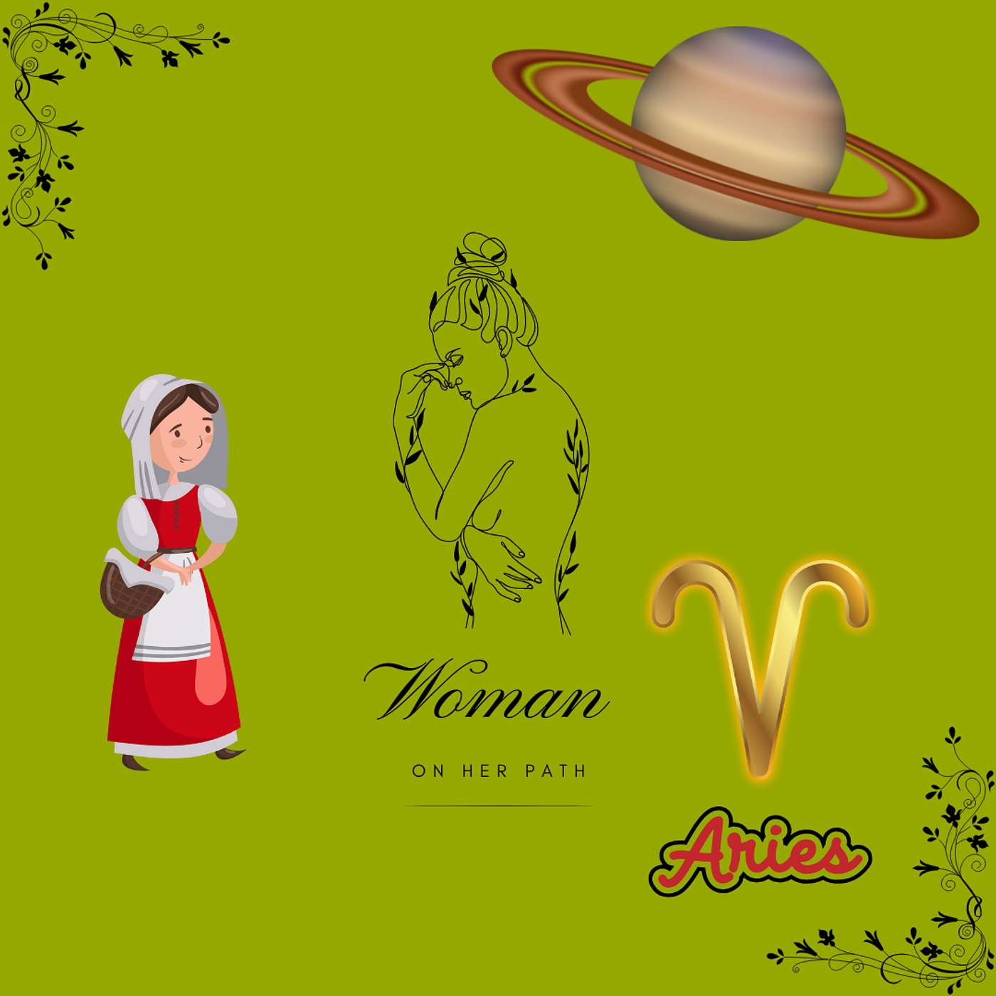 Saturn, Aries, Handmaid...