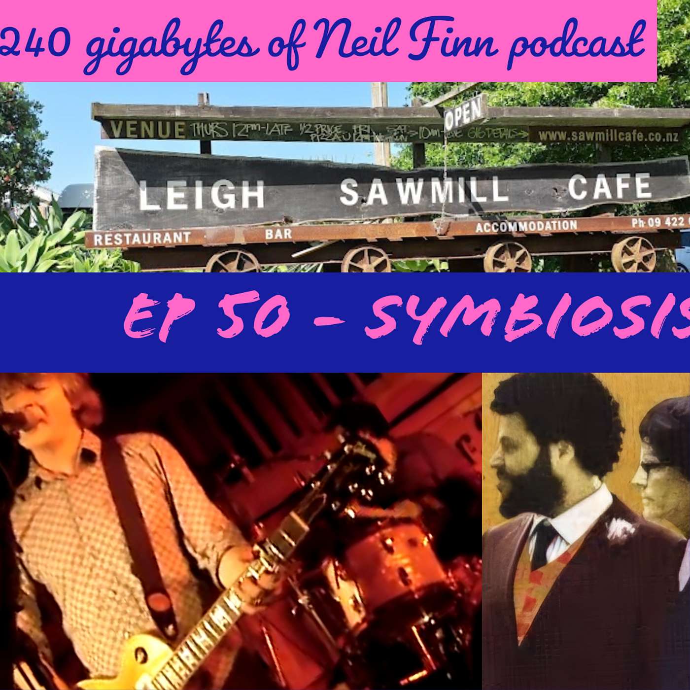 Ep 50 - Symbiosis (Crowded House, Leigh Sawmill Cafe 2008 part 2)