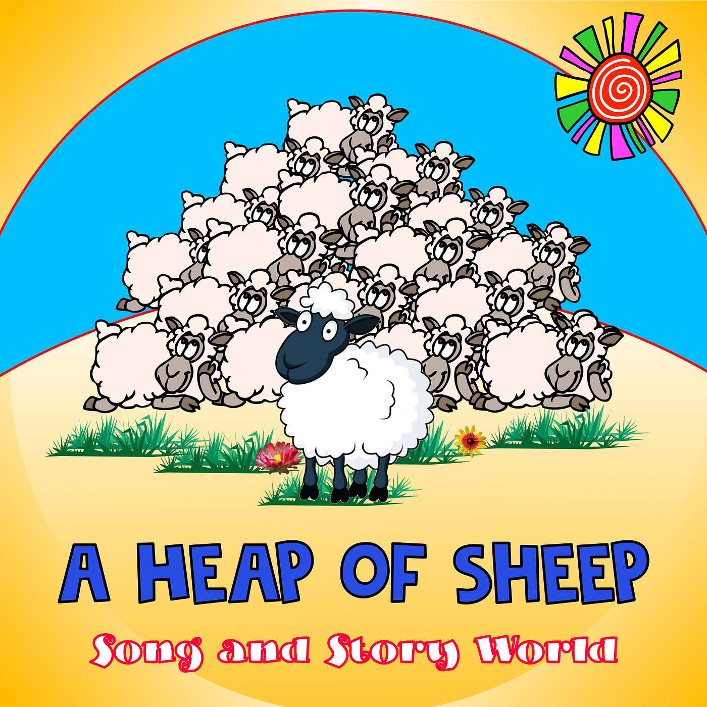 A Heap of Sheep - Woolly Wanda was certainly curious. I wonder what/where ... ??? episode artwork