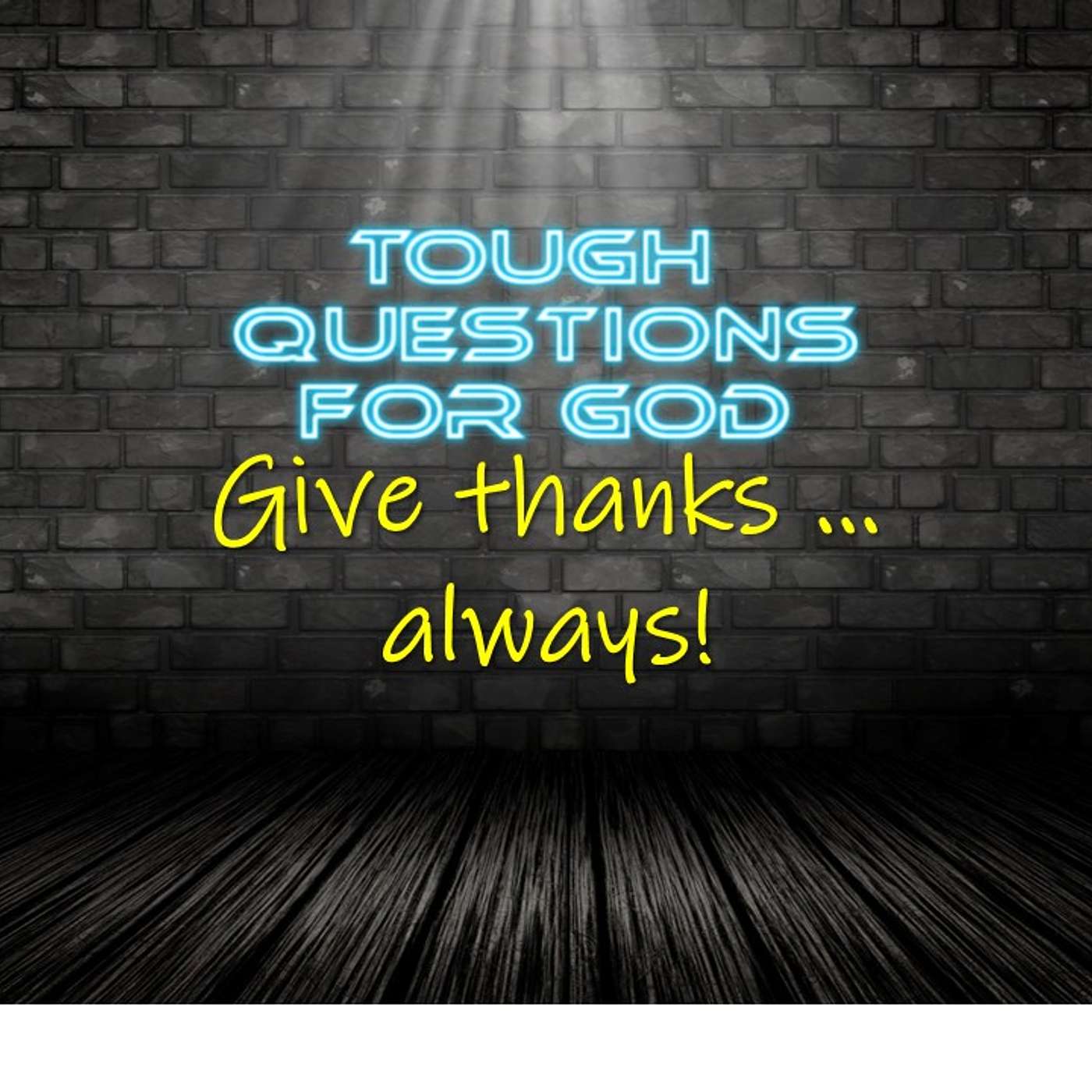 Give thanks, always!  (1-Minute Devotion) episode artwork