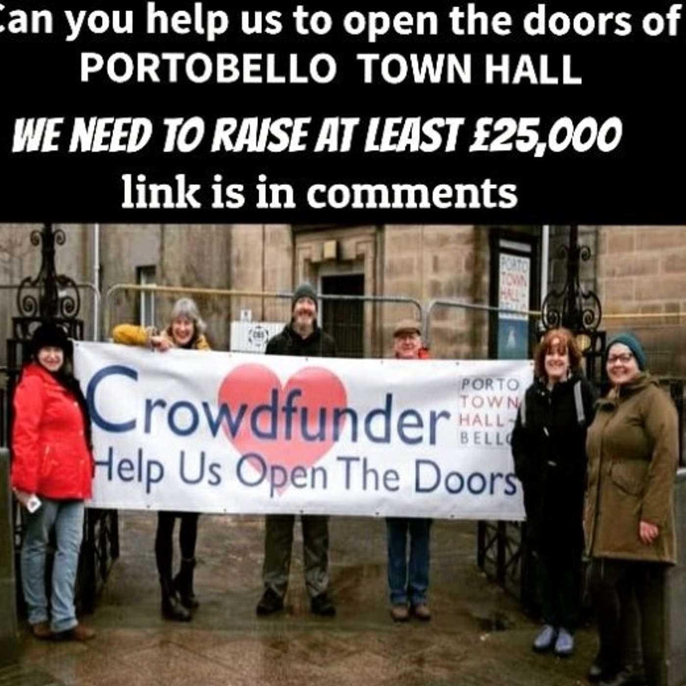 289 Portobello Town Hall - Open the Doors