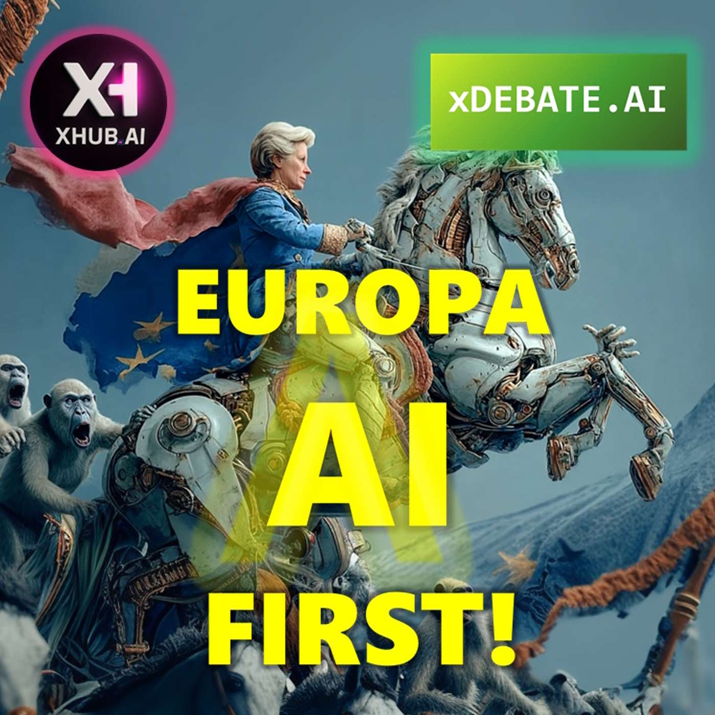 T5.E228. xDEBATE.AI EUROPA AI First! El continente de la Inteligencia Artificial