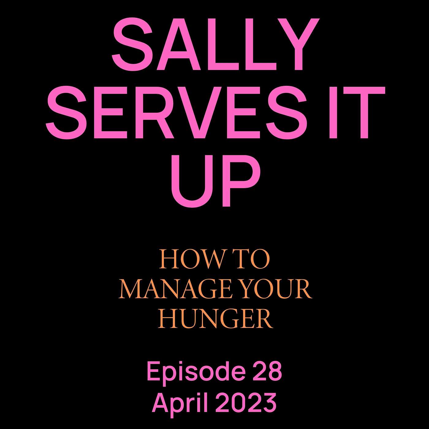 Sally Serves It Up