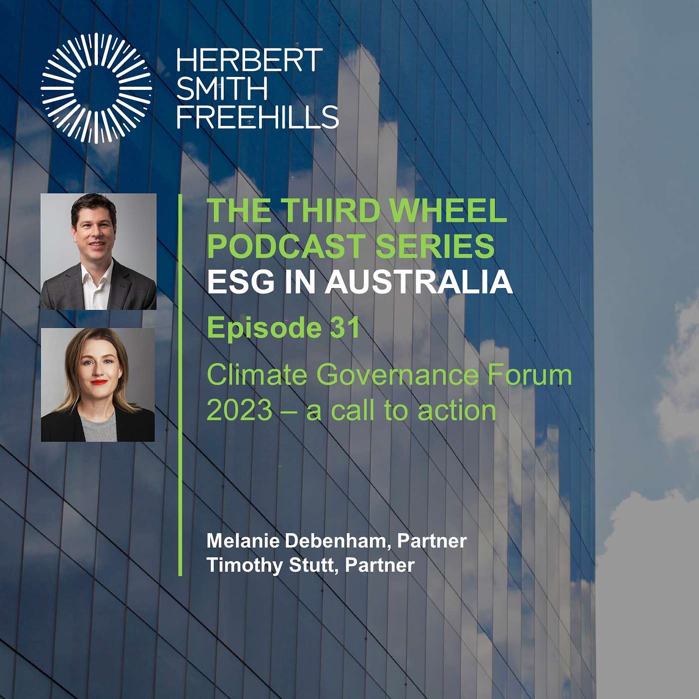 The Third Wheel (ESG Australia) EP31: Climate Governance Forum 2023 – a call to action episode artwork
