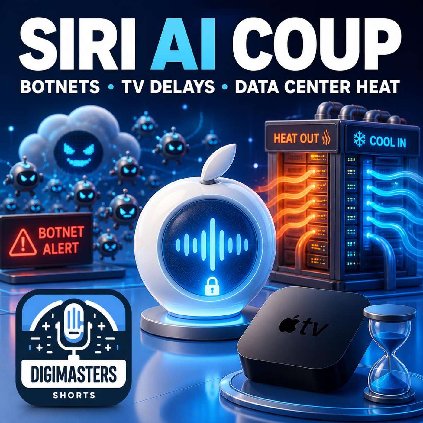 Apple’s Secret Siri AI Coup, Dario Amodei’s Botnet Apocalypse Warning, Apple TV Delayed by AI, Heat-Powered Cooling Challenges Data Centers