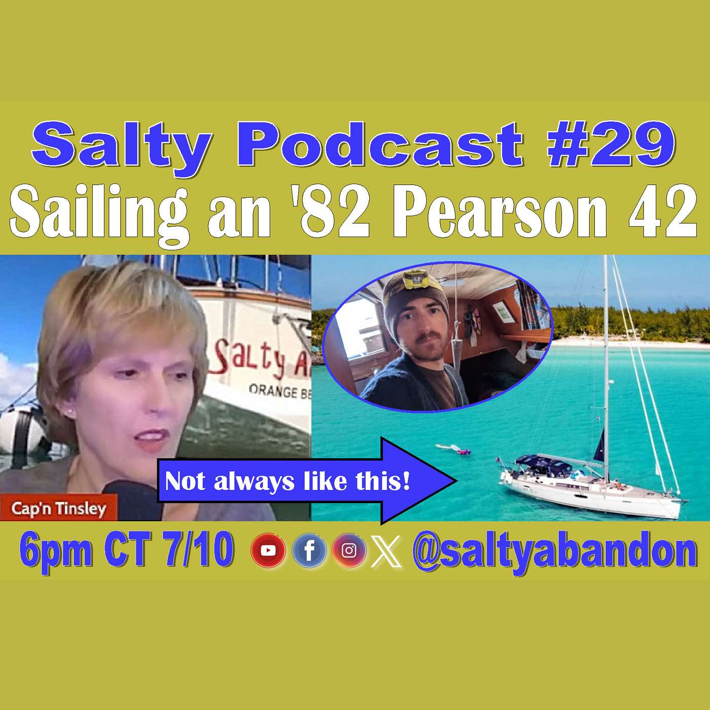 Salty Podcast #29 | 🌊 This is Sailing: From Calm Seas to 60 Knot Winds ⛵