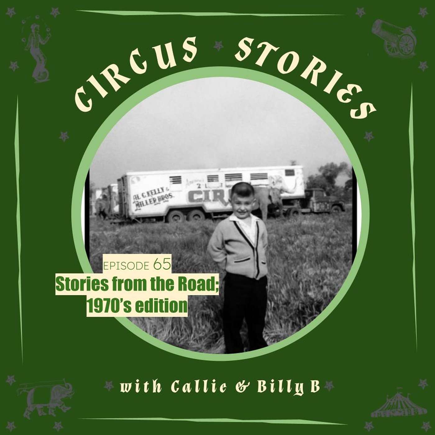 1970's Circus Vargas with Billy B