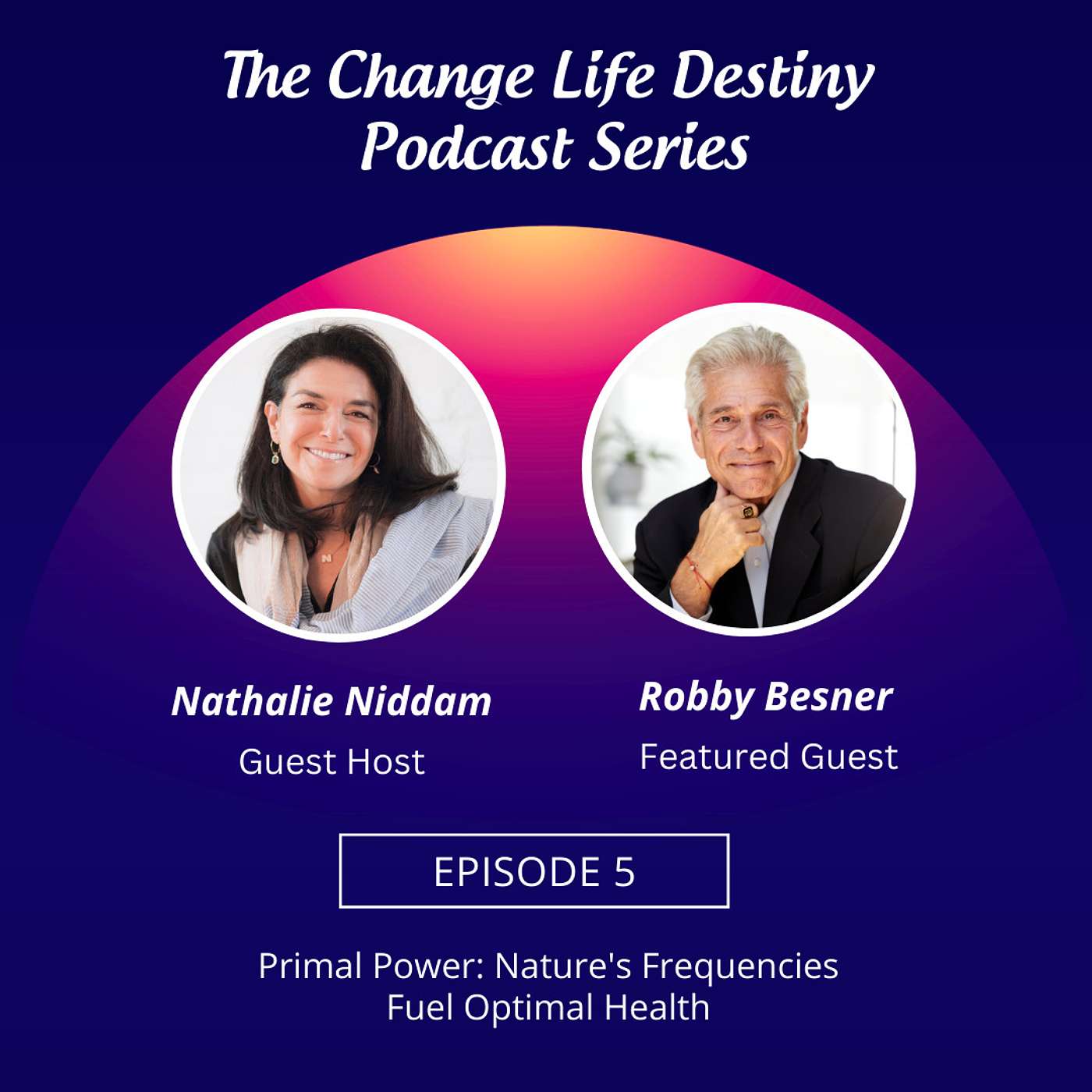 #05 - Primal Power: Nature's Frequencies Fuel Optimal Health with Robby Besner episode artwork