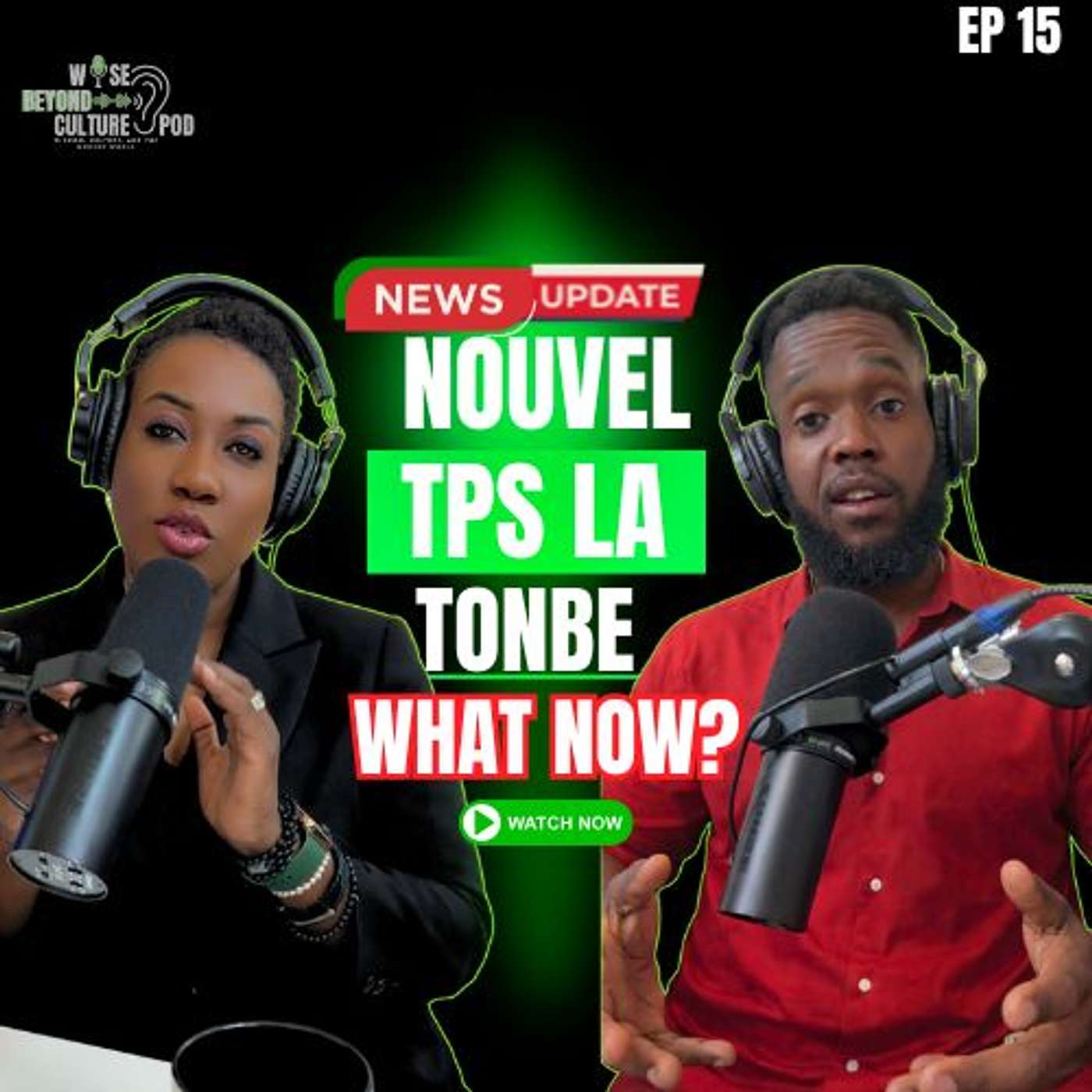 Episode 15: Nouvel TPS La Tonbe 🇭🇹 Judge Blocks TPS End | Sa Sa Vle Di Pou Ou? episode artwork