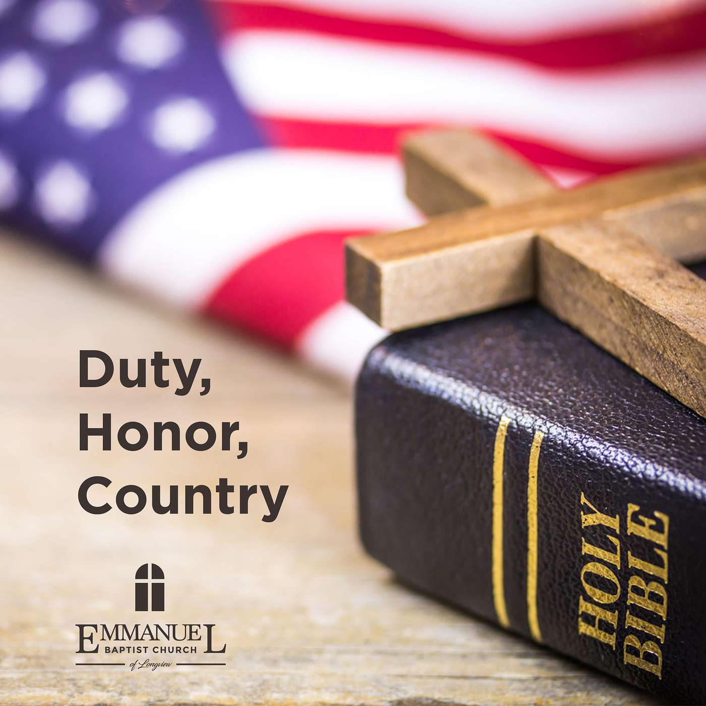 Duty, Honor, Country - Sunday AM 05/29/2022 - Pastor Bob Gray II episode artwork