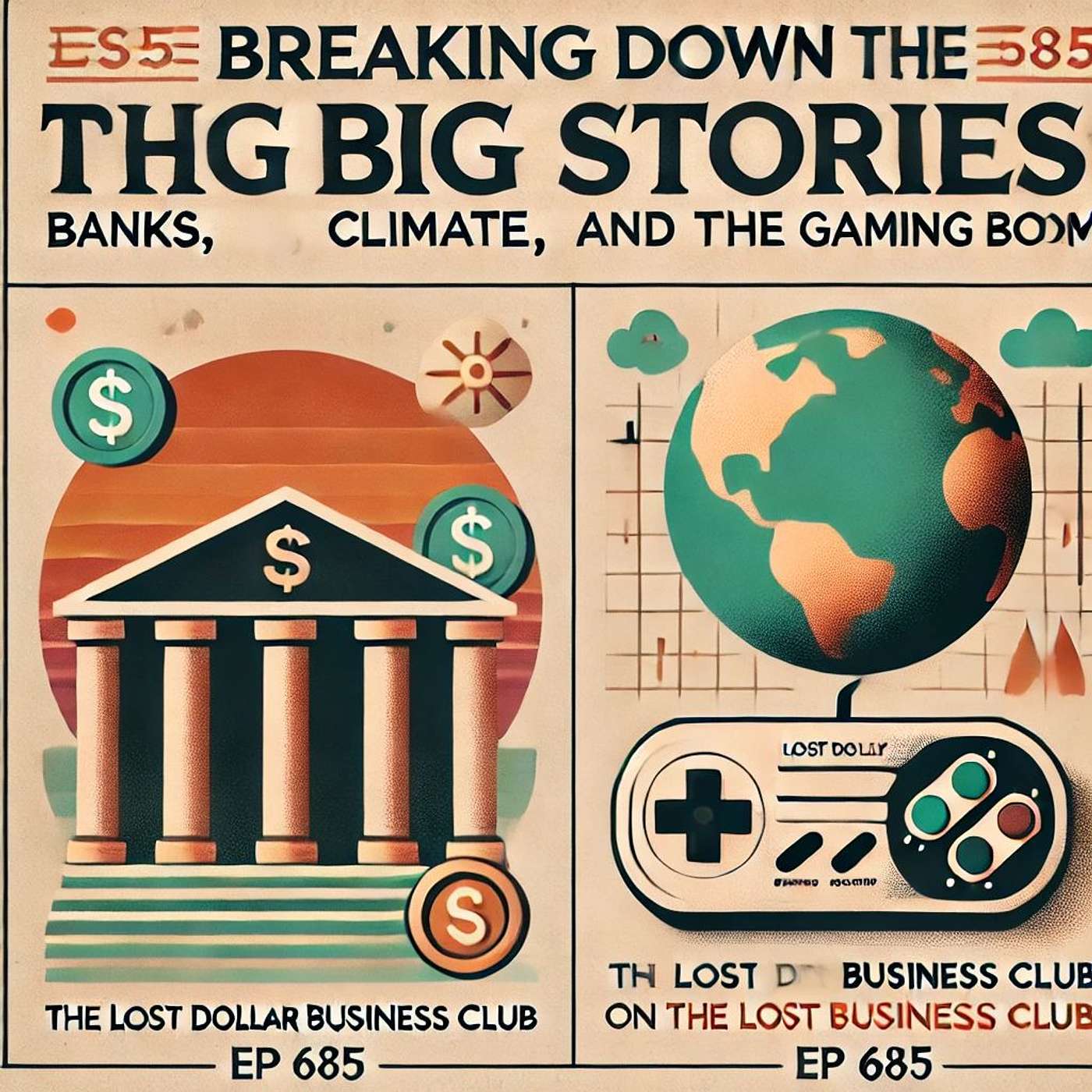 Breaking Down the Big Stories: Banks, Climate, and the Gaming Boom! | Lost Dollar Business Club Ep 685