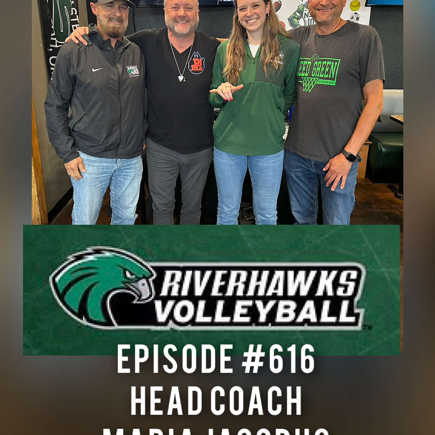 Episode #616 - Volleyball Head Coach Maria Jacobus episode artwork