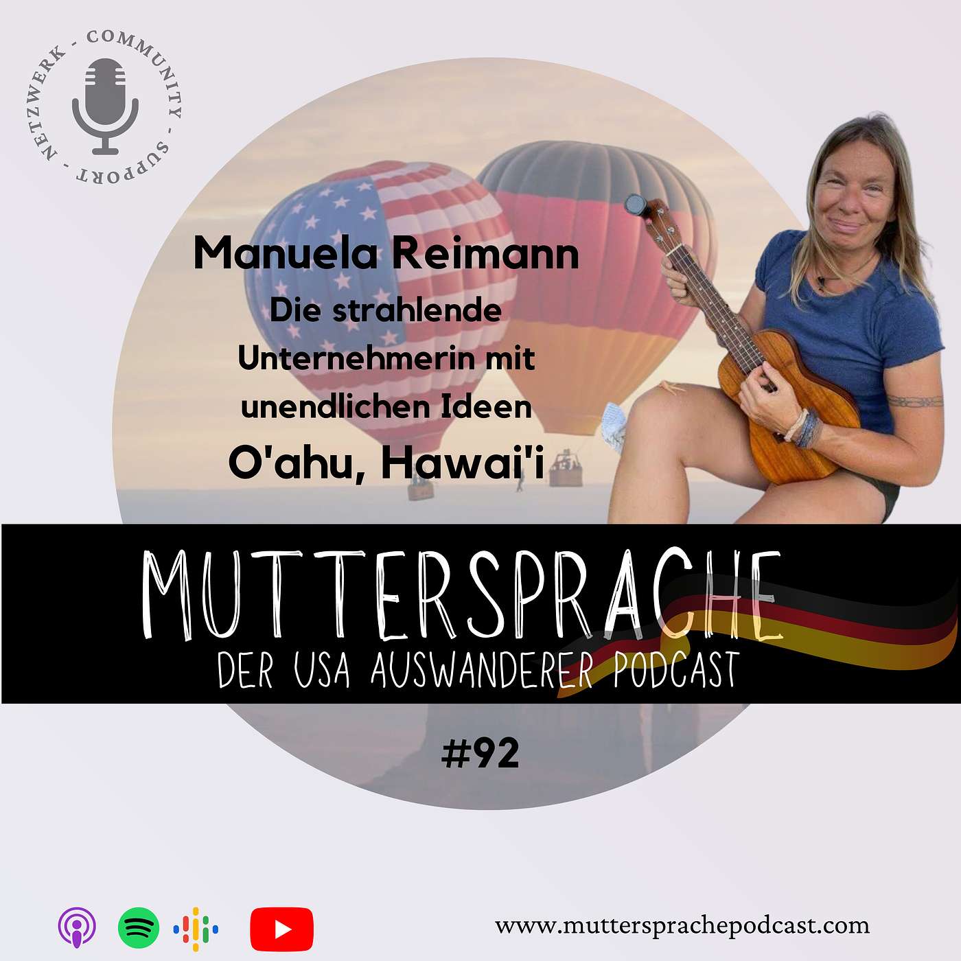 MANUELA REIMANN: Die strahlende Unternehmerin mit unendlichen Ideen - O'ahu, Hawai'i episode artwork