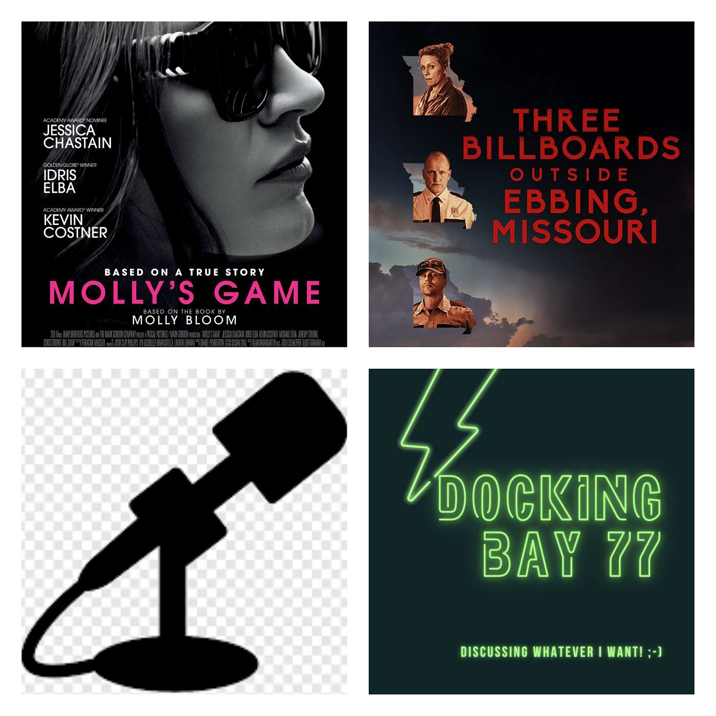 Molly's Game vs Three Billboards Outside Ebbing, Missouri