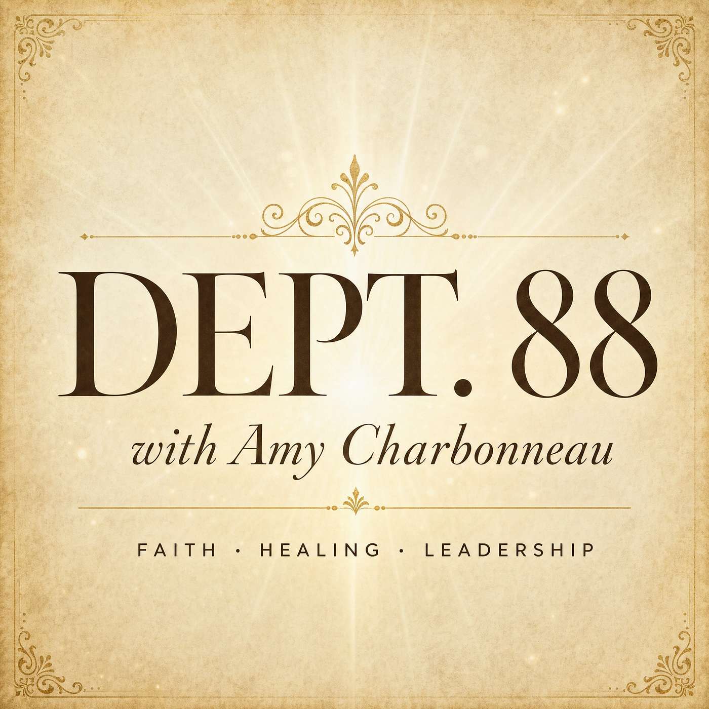 Dept. 88 with Amy Charbonneau cover art