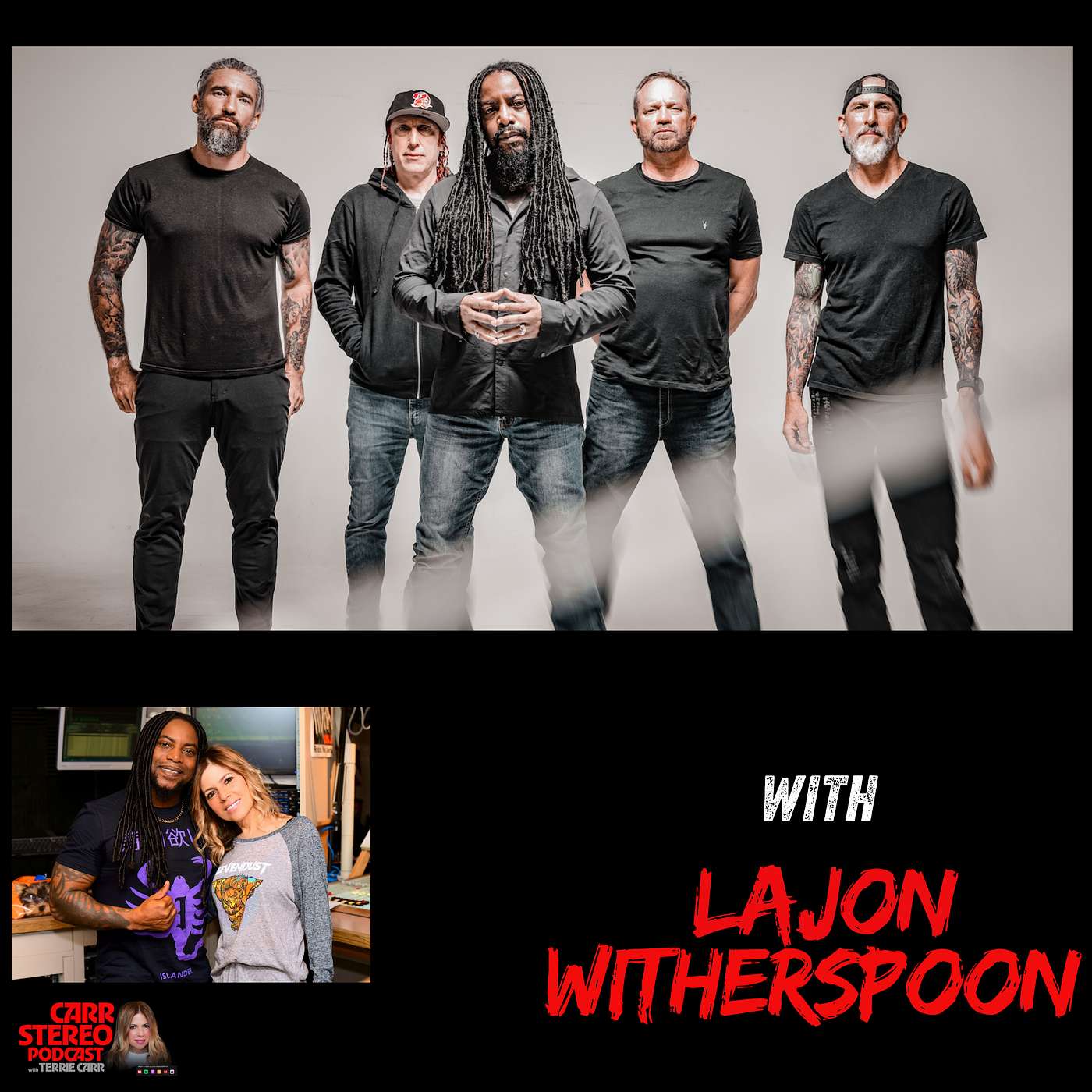 Sevendust's Lajon Witherspoon on 30 Years Of RHYTHM AND BANG episode artwork