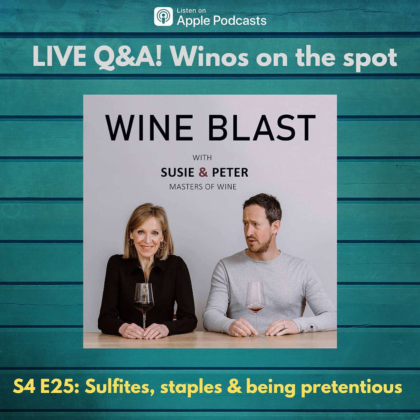 LIVE Q&A - sulfites, party wines, climate change, top wine tourism tips and being pretentious episode artwork