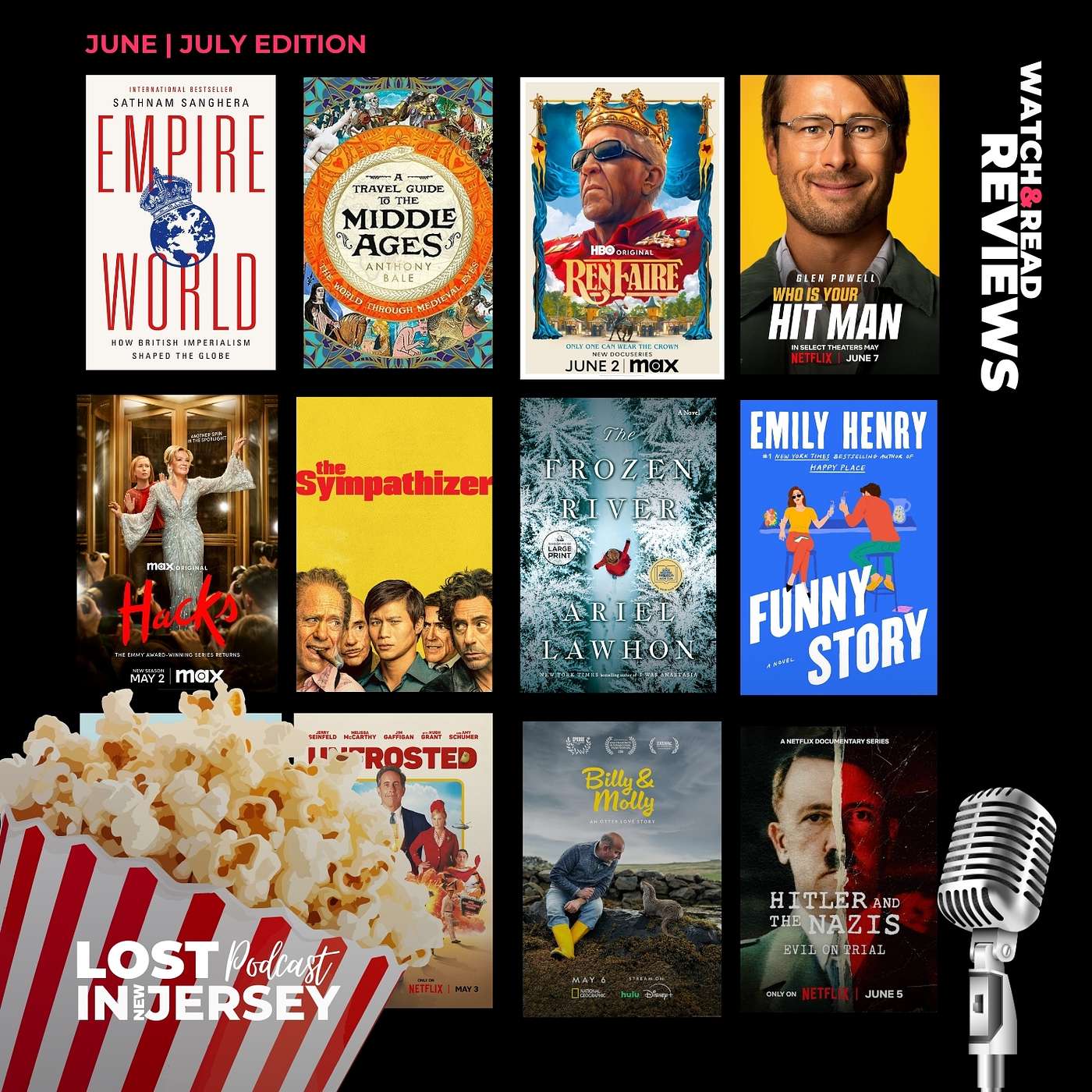 TV and Book Reviews - June/July