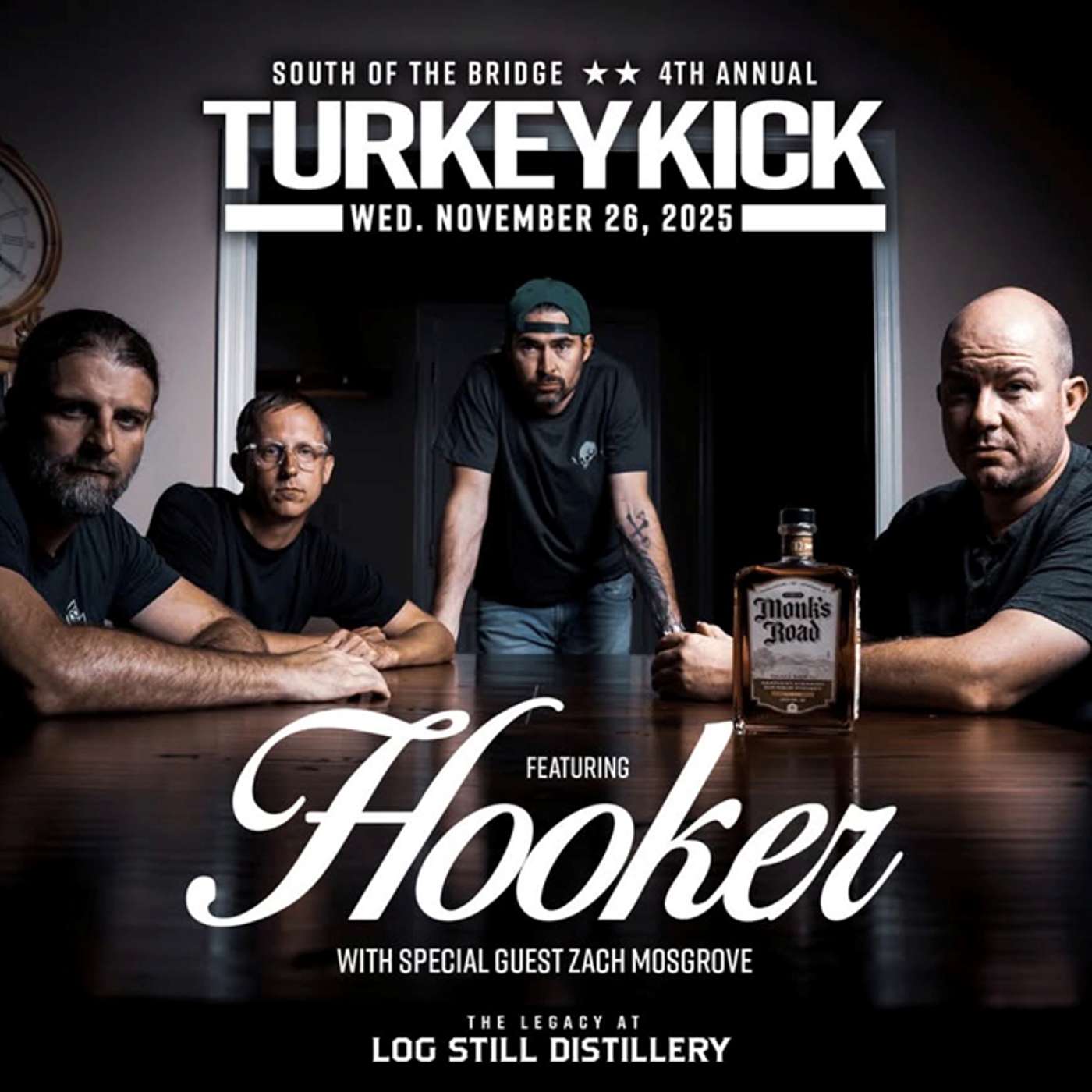 Hooker Previews Brand New Record "Gaslit" and Turkey Kick 2025 Hooker Previews Brand New Record "Gaslit" and Turkey Kick 2025