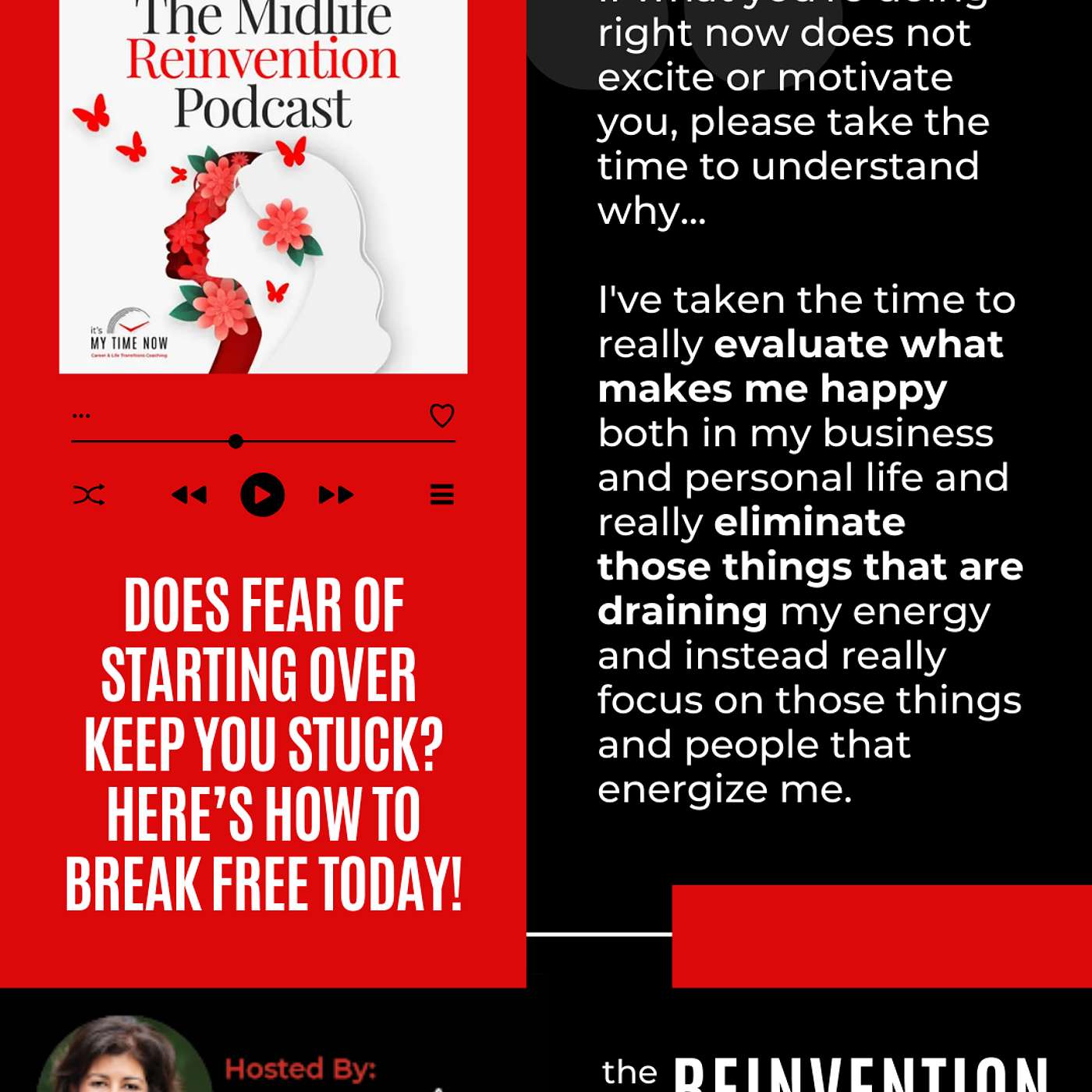 #173: Does Fear of Starting Over Keep You Stuck? Here’s How to Break Free Today!