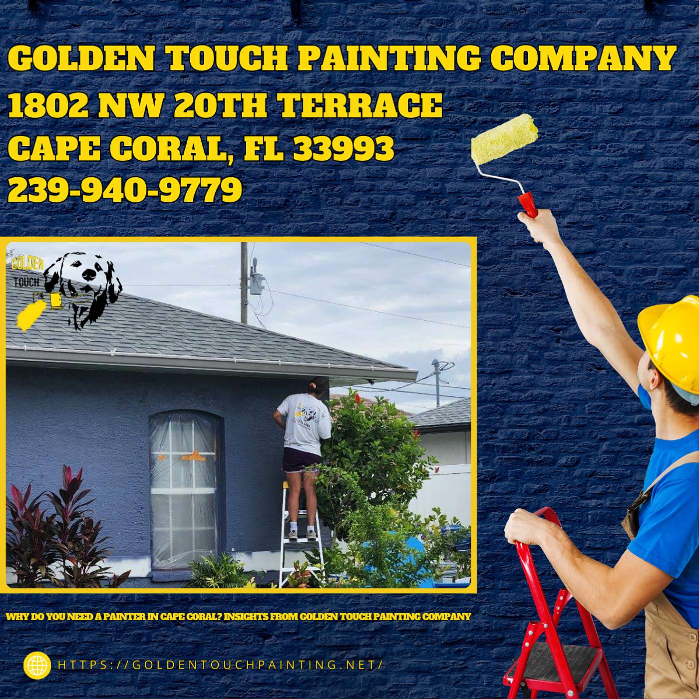 Why Do You Need a Painter in Cape Coral? Insights From Golden Touch Painting Company episode artwork
