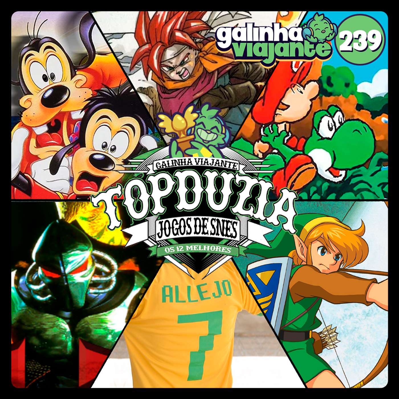 GV#239: Top Dúzia Jogos de SNES (part. Caio do Supersoda)
