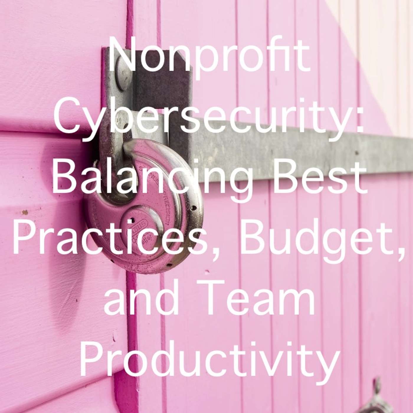 Nonprofit Cybersecurity: Balancing Best Practices, Budget, and Team Productivity