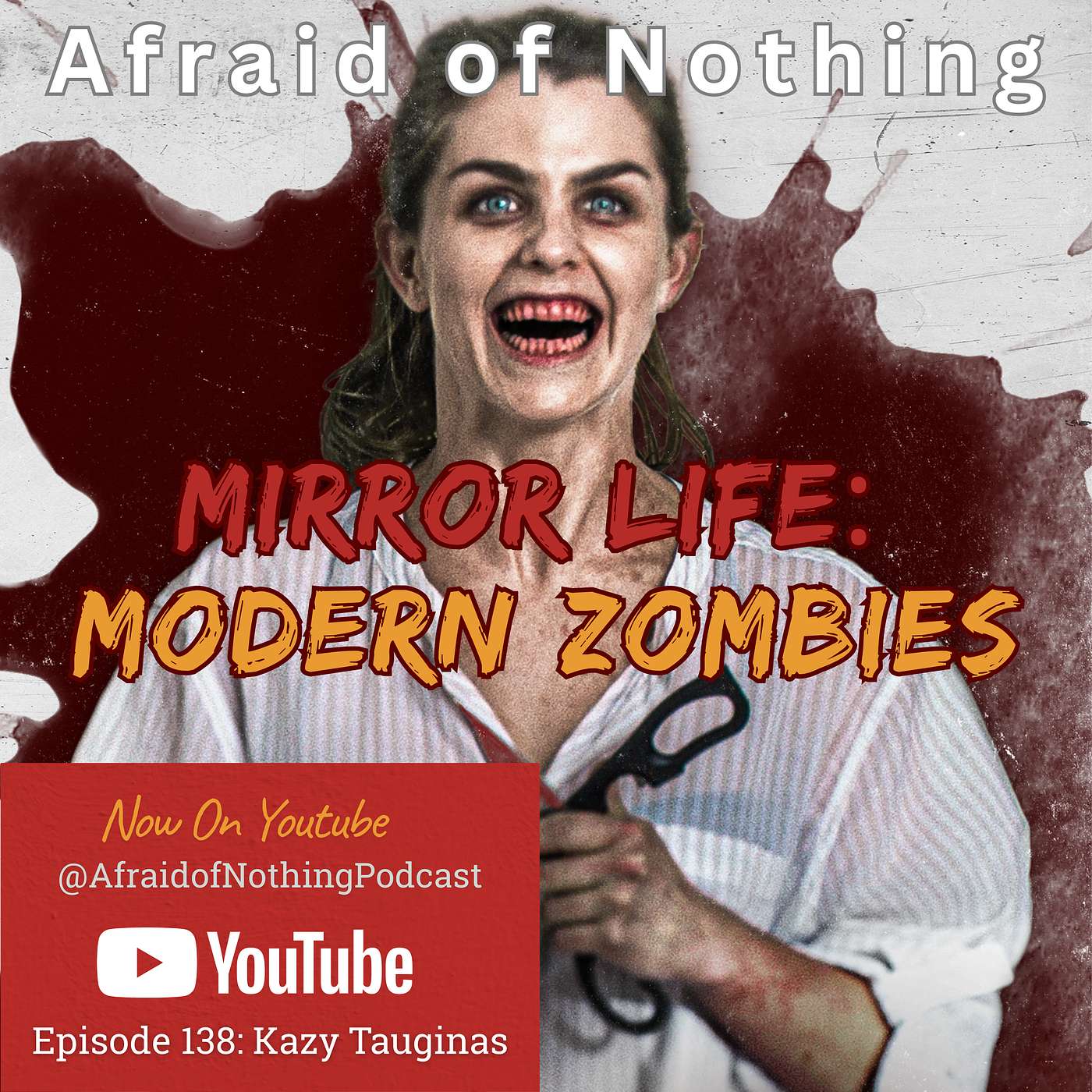 Afraid of Mirror Life: Modern Zombies