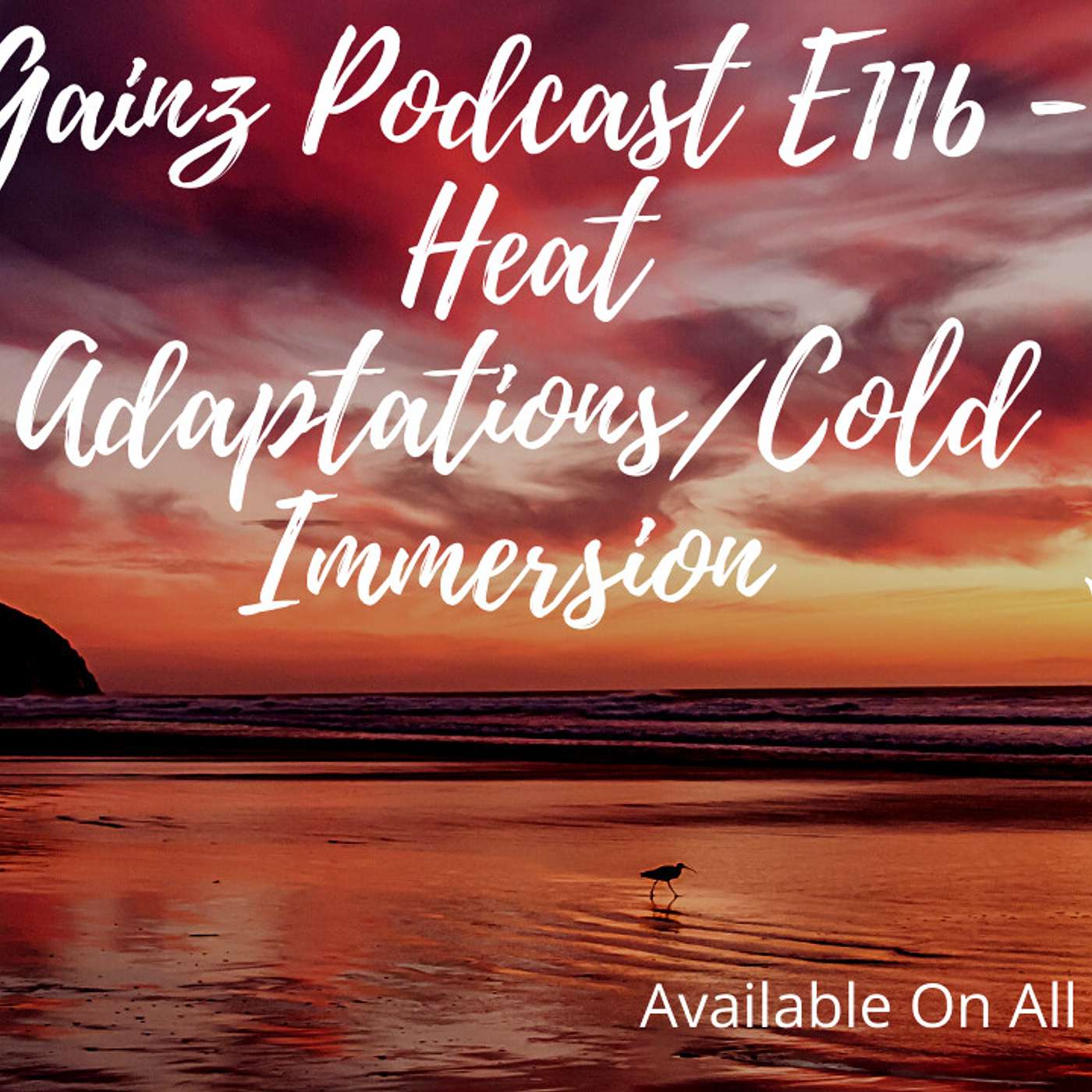 Gainz Podcast E116 - Heat Adaptations/Cold Immersions