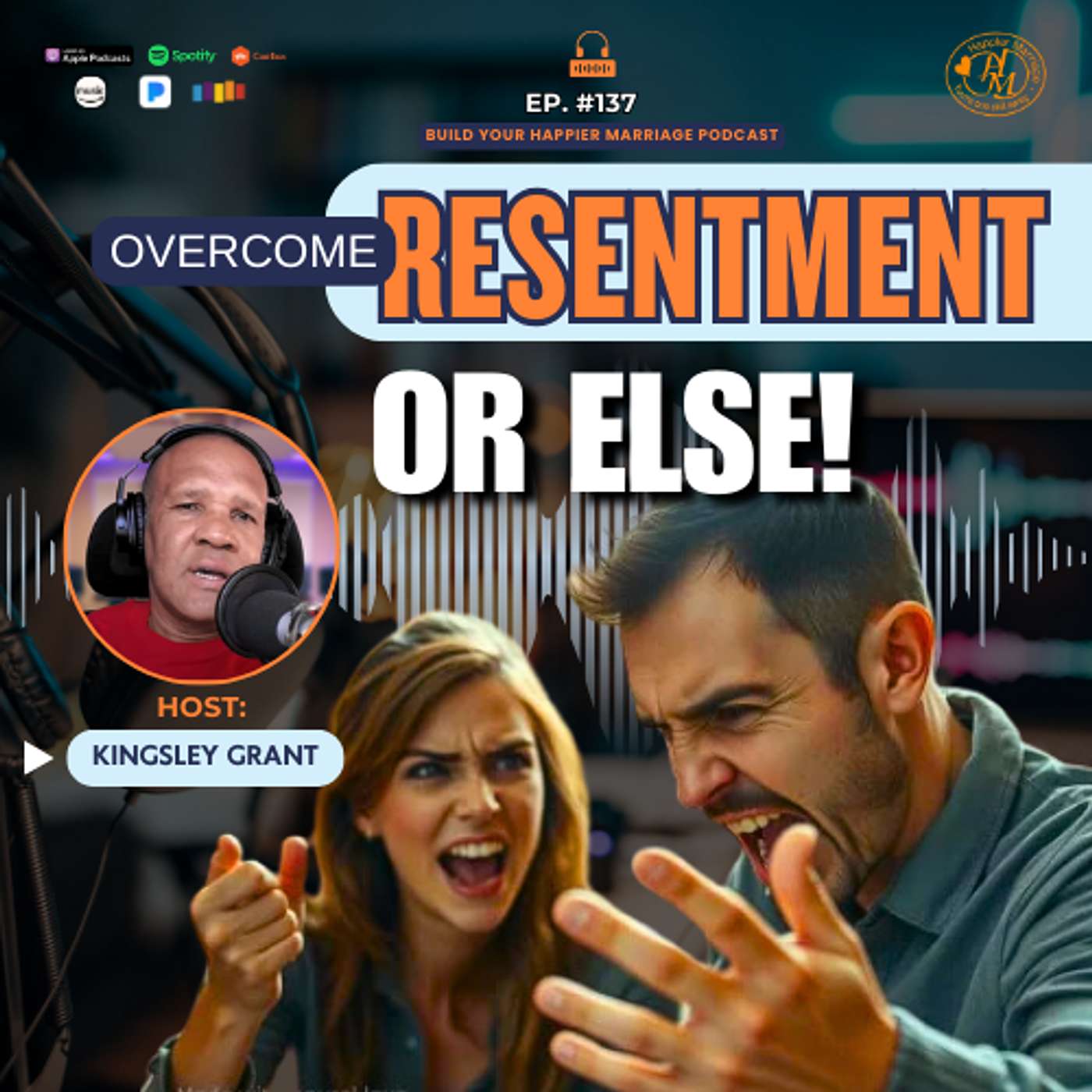 Build Your Happier Marriage - BYHM137 | How to Overcome Resentment in Marriage Before It Overcomes You