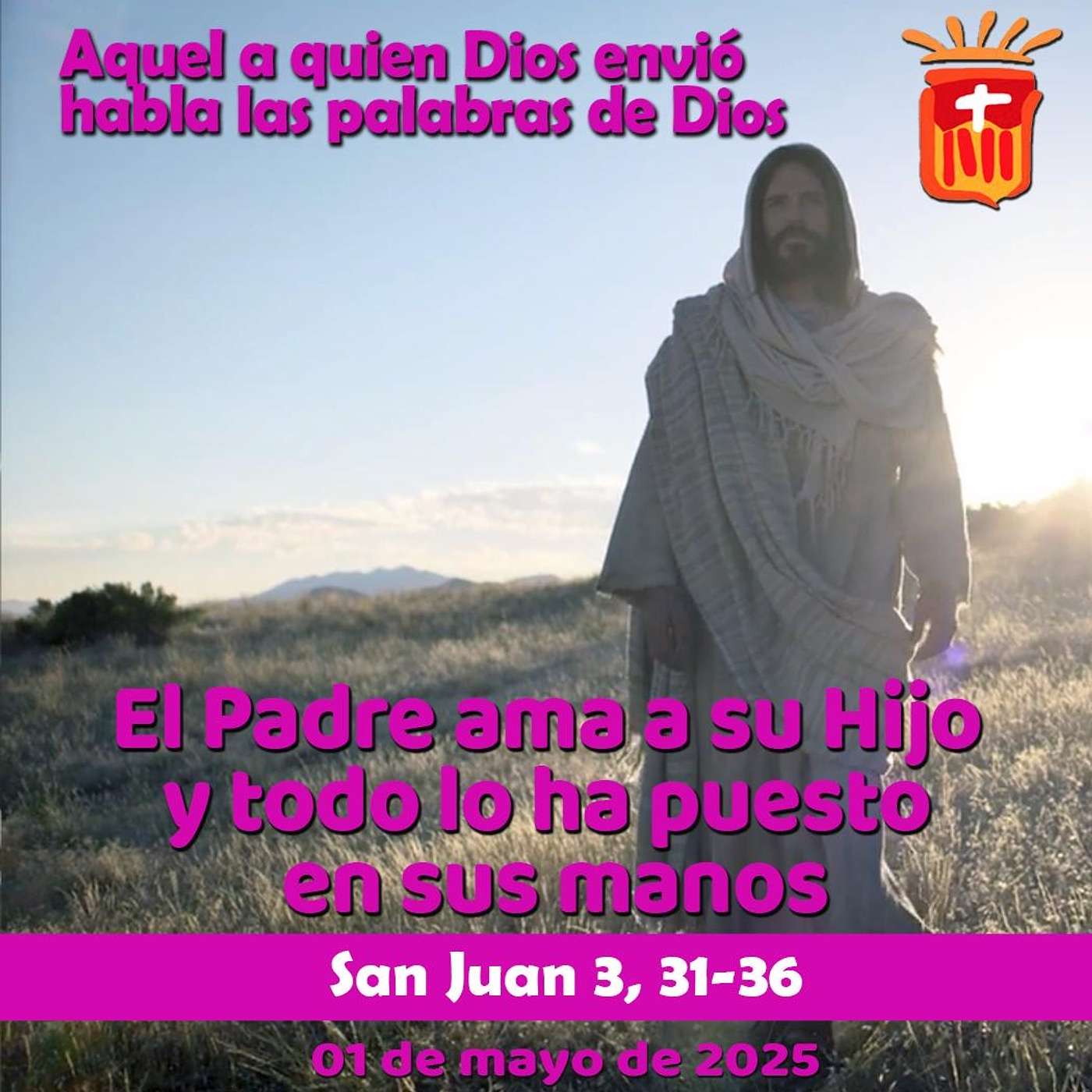 2025-05-01 San Juan 3, 31-36: Jueves II Pascua