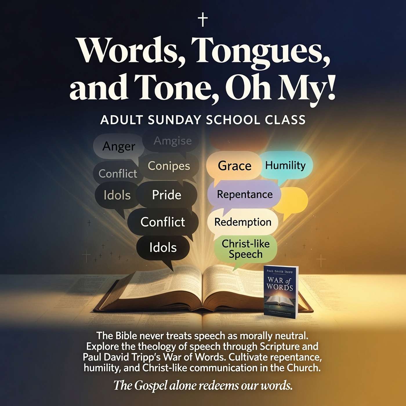 Words, Tongues, and Tone 6: Confrontation and Reconciliation episode artwork