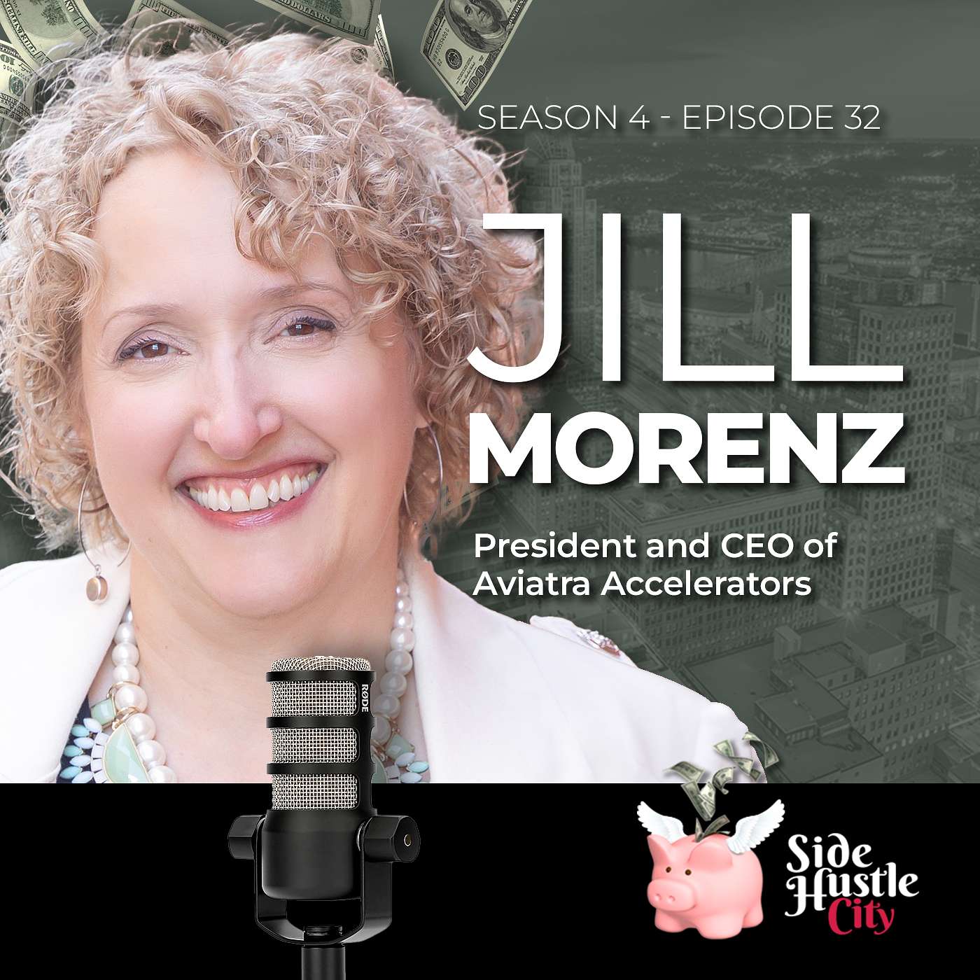 Embracing & Scaling Side Hustles and Women's Entrepreneurship with Aviatra's Jill Morenz episode artwork