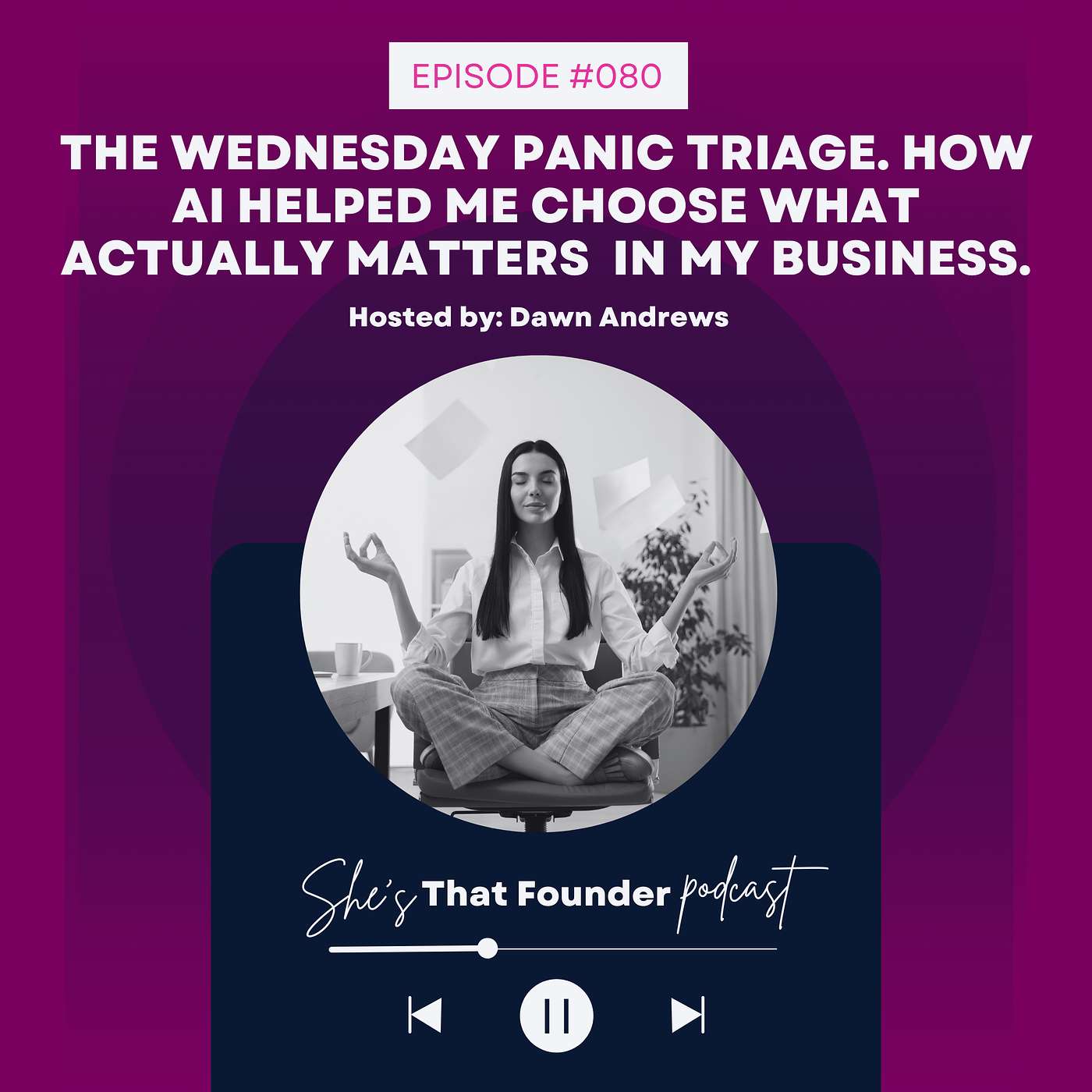 080 | The Wednesday Panic Triage. How AI helped me to choose what matters in my business