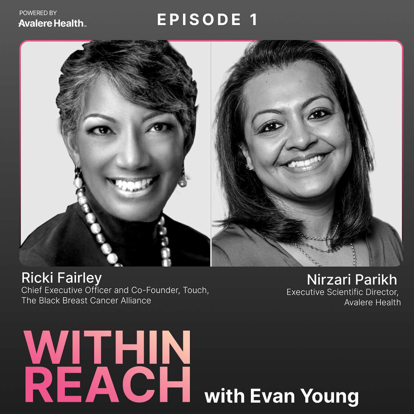 Fighting for care and representation in clinical trials: a conversation with Ricki Fairley and Nirzari Parikh episode artwork