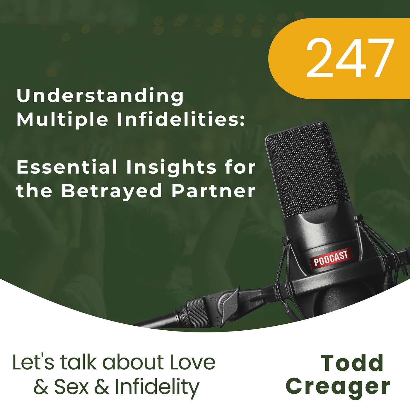 #247 | Understanding Multiple Infidelities: Essential Insights for the Betrayed Partner